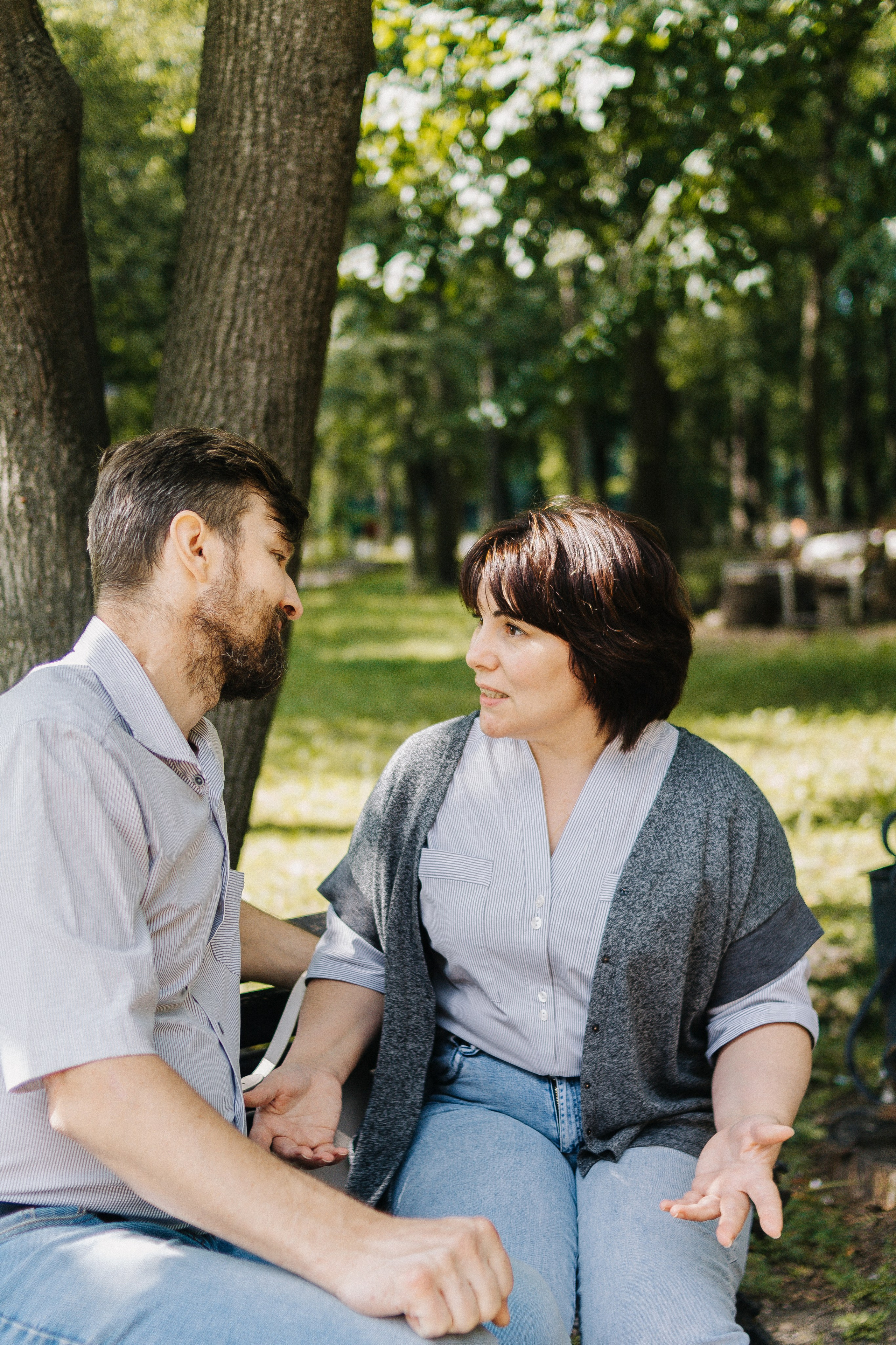 Парная съёмка в парке. Фотограф Ногинск | Черноголовка Ева Быковских