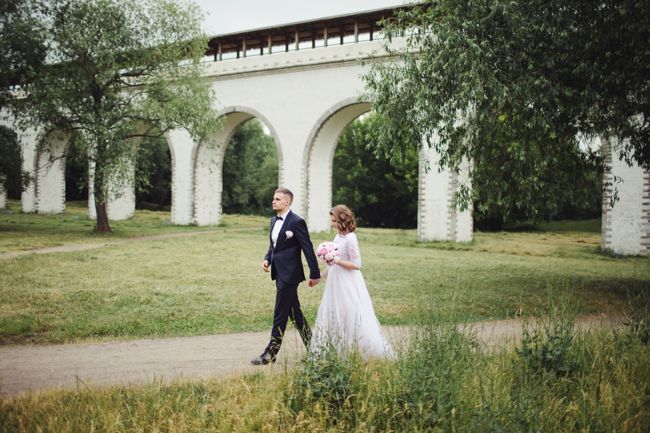 Олеся и Максим. Свадебный фотограф в Москве Екатерина Огарская