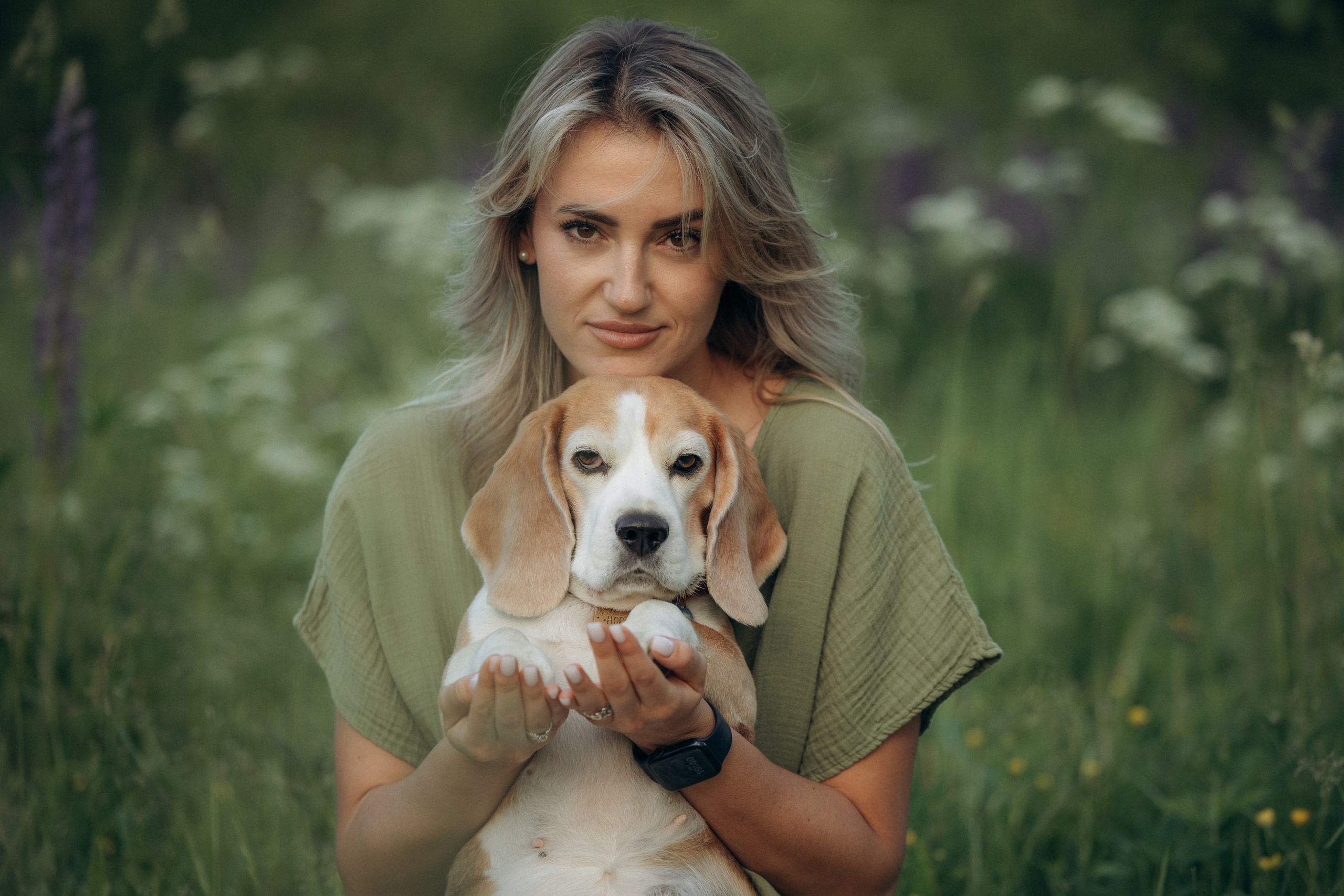 Кристина и Нора. На закате дня. Фотограф анималист в Казани Алина Сулейманова. Фотограф животных