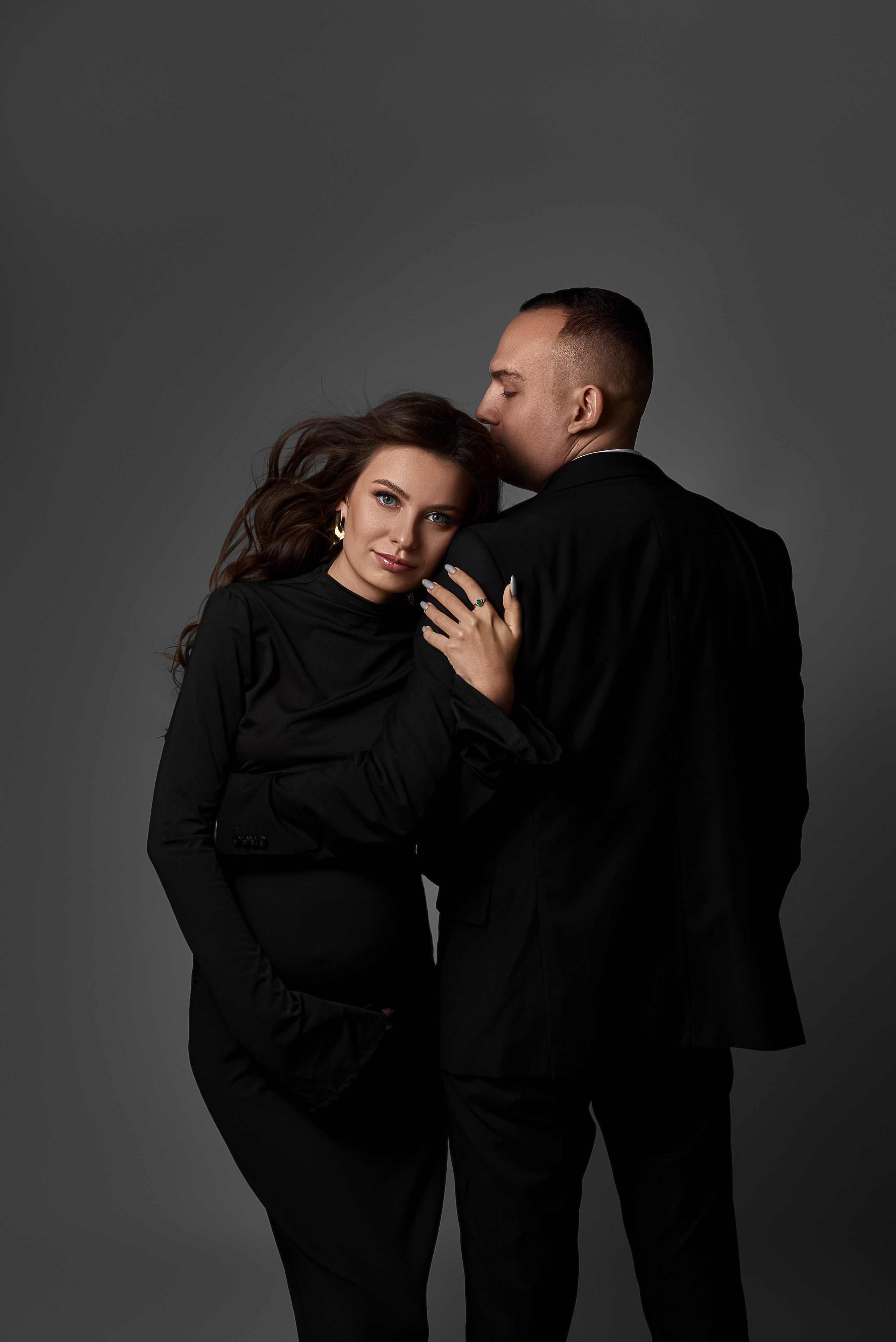 Аня и Лев. Фотограф беременности и новорожденных в Рязани