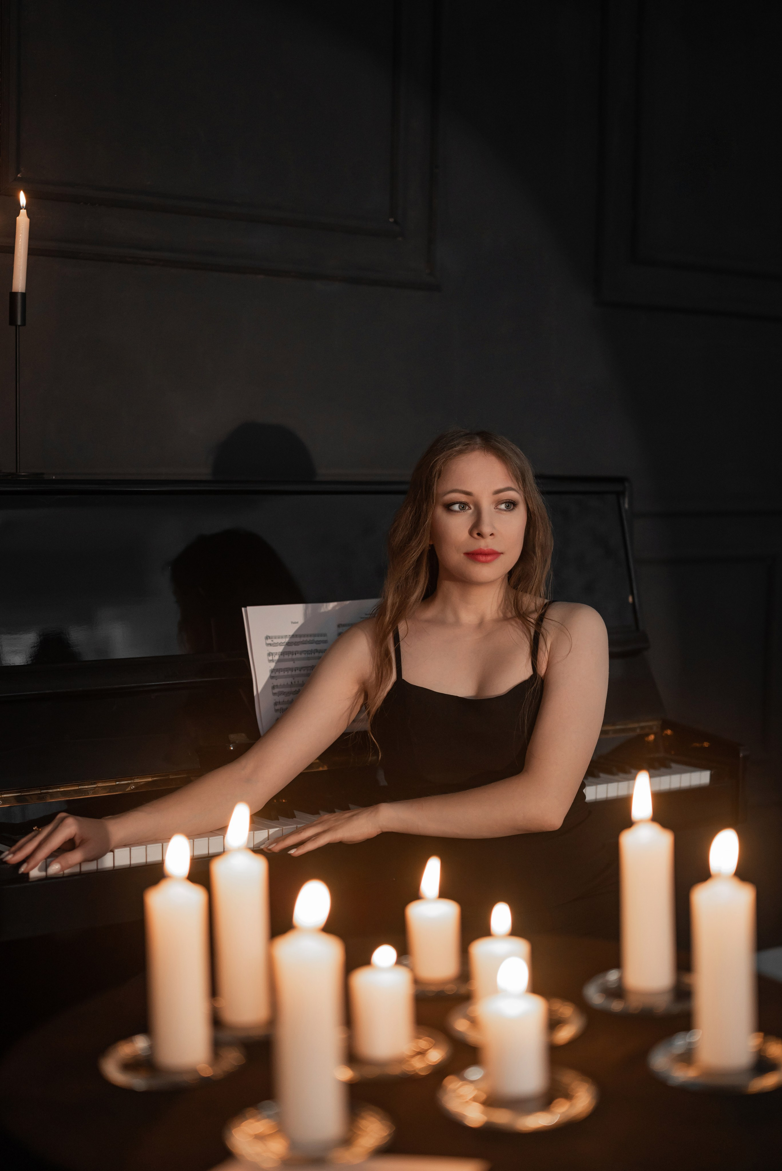 Фотопроект *Свечи и пианино*. Фотограф в городе Салават