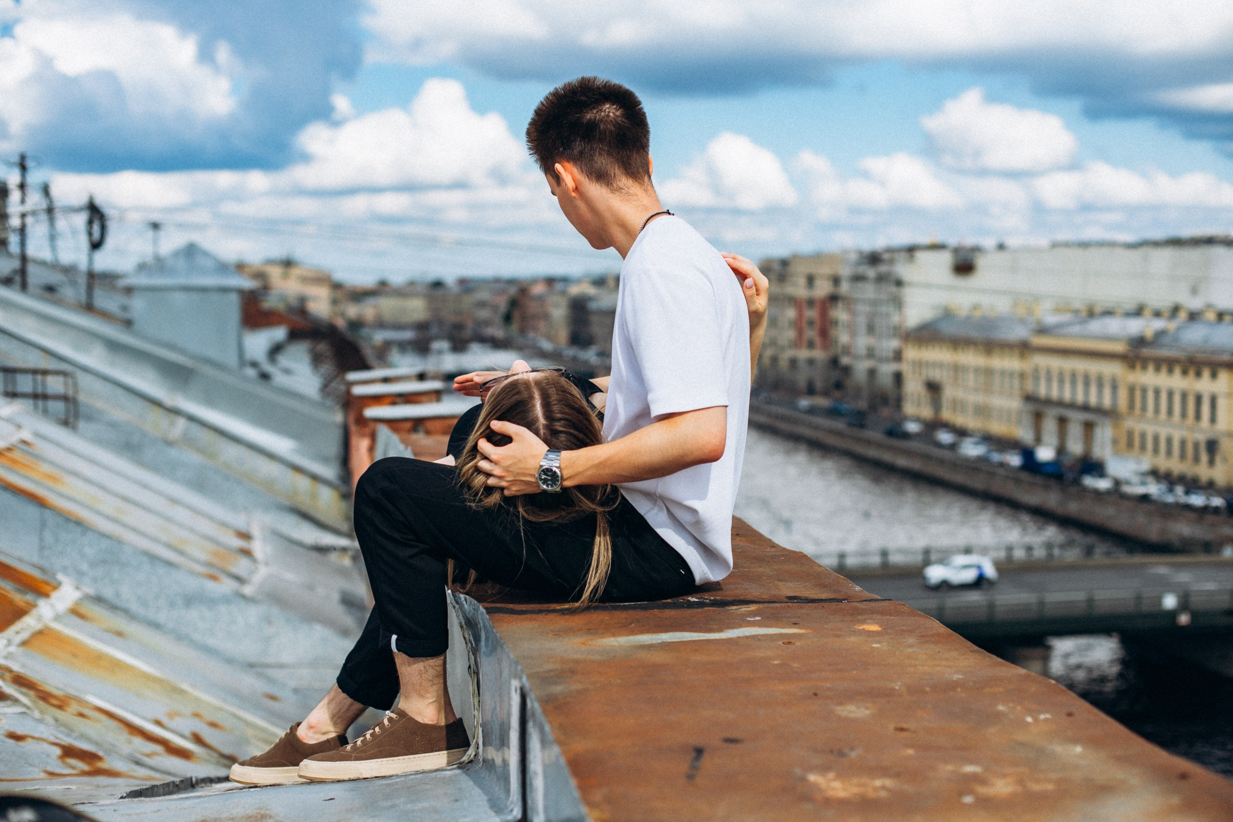 Максим и Анна в июле. Фотопрогулка в Петербурге. Индивидуальный и семейный фотограф в Санкт-Петербурге