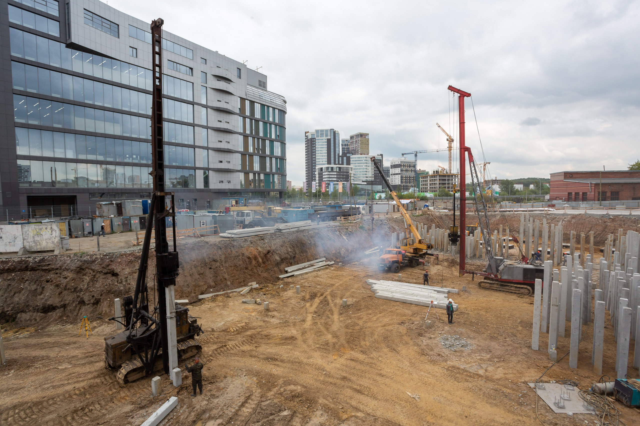 Строительство. Фотограф Алексей Зарецкий
