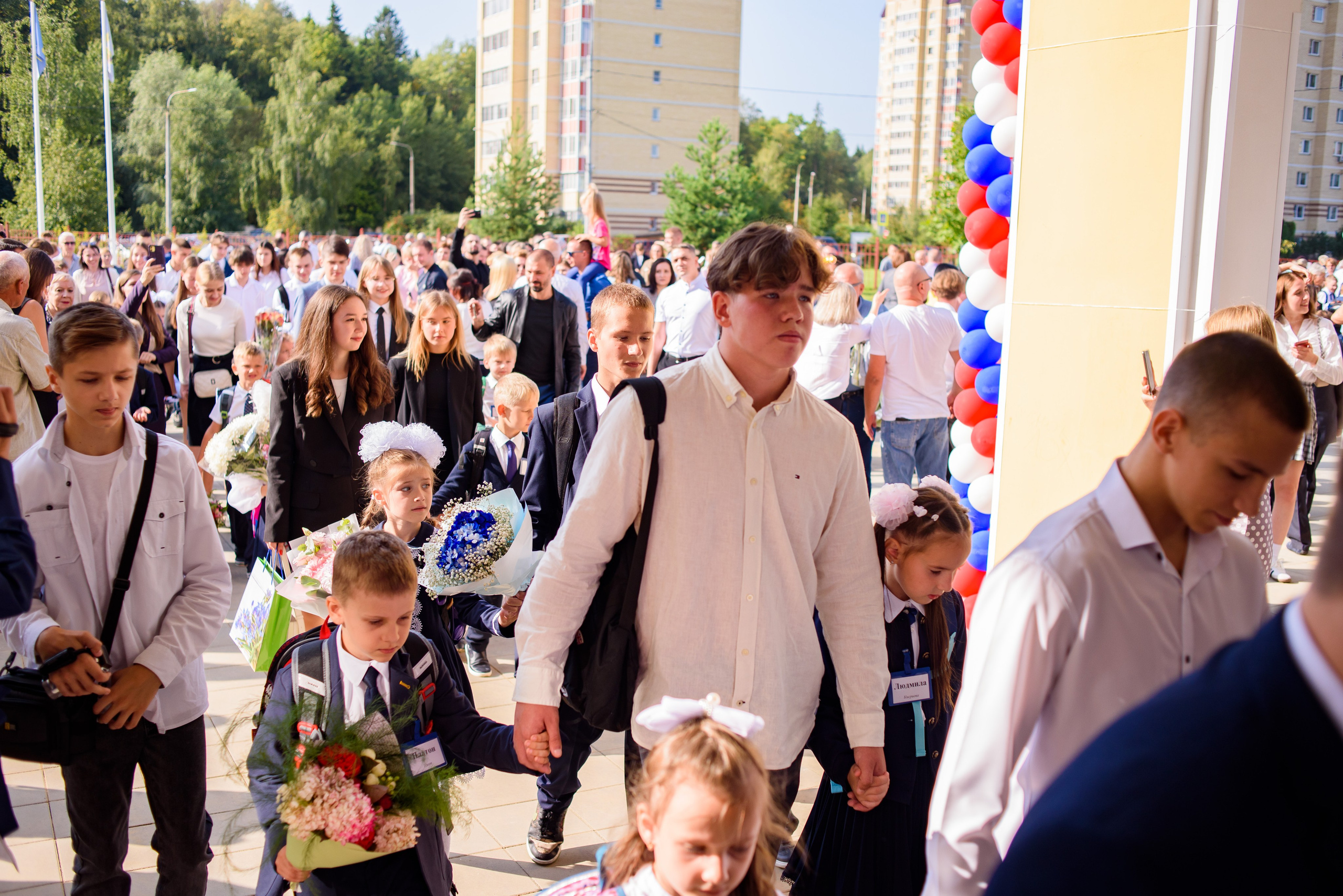 1-е сентября 2023. Фотограф Юлия Попова