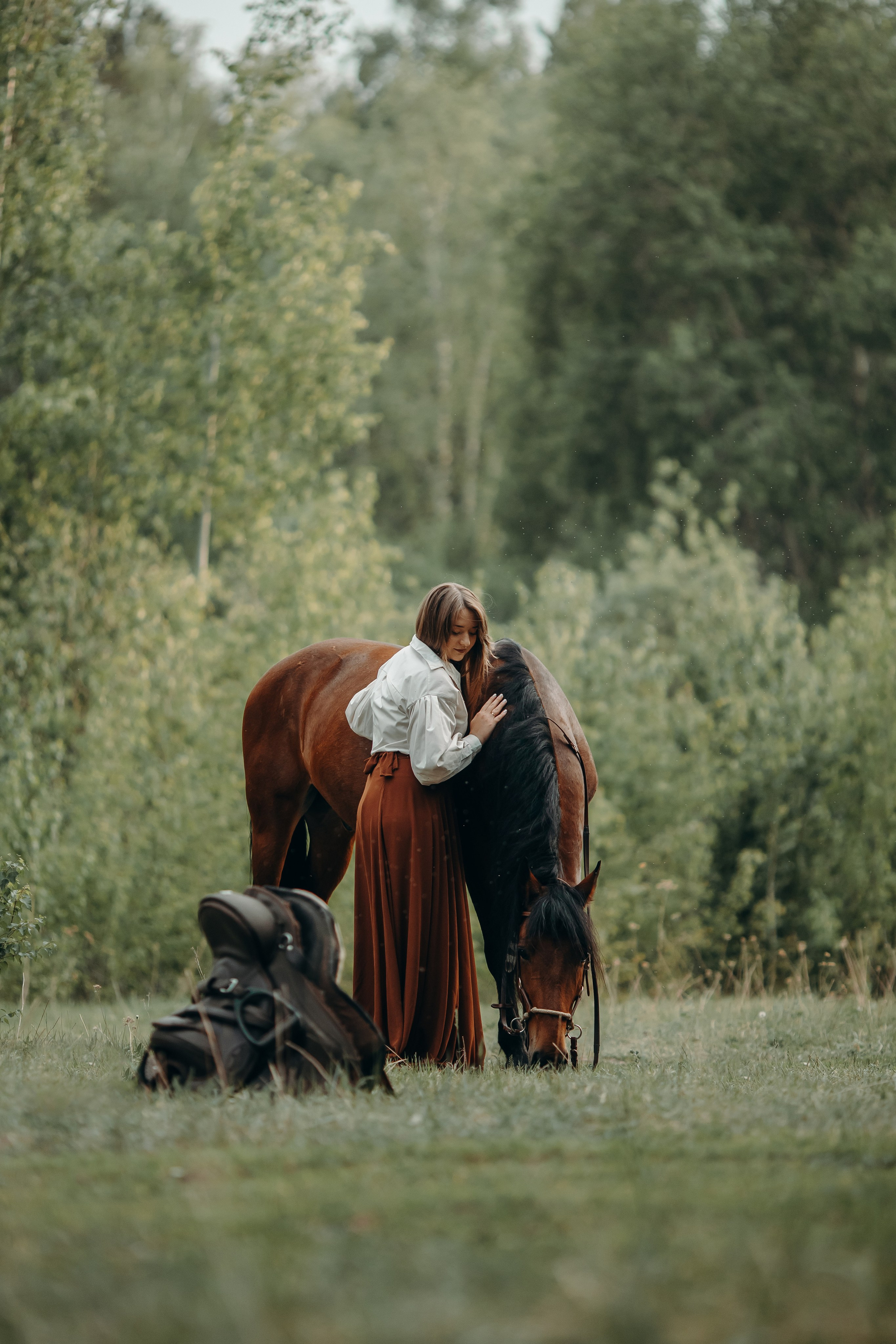Ксения и Талисман. Анна Молчанова конный фотограф в Тюмени | фотосессии с лошадьми Тюмень