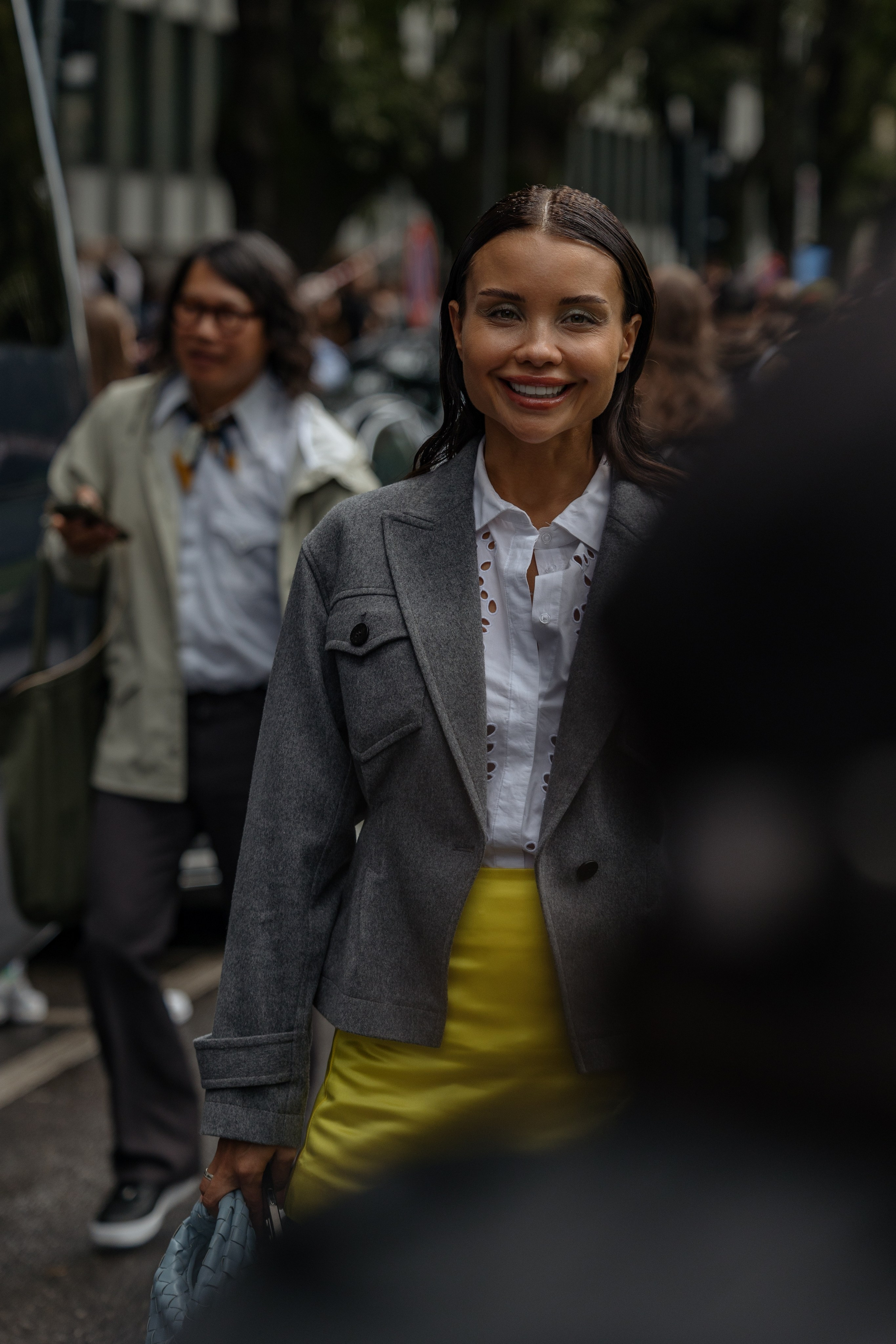 MFW SPRING/SUMMER 2024 EMPORIO ARMANI. Photographer in Milan Ivan Goncharov