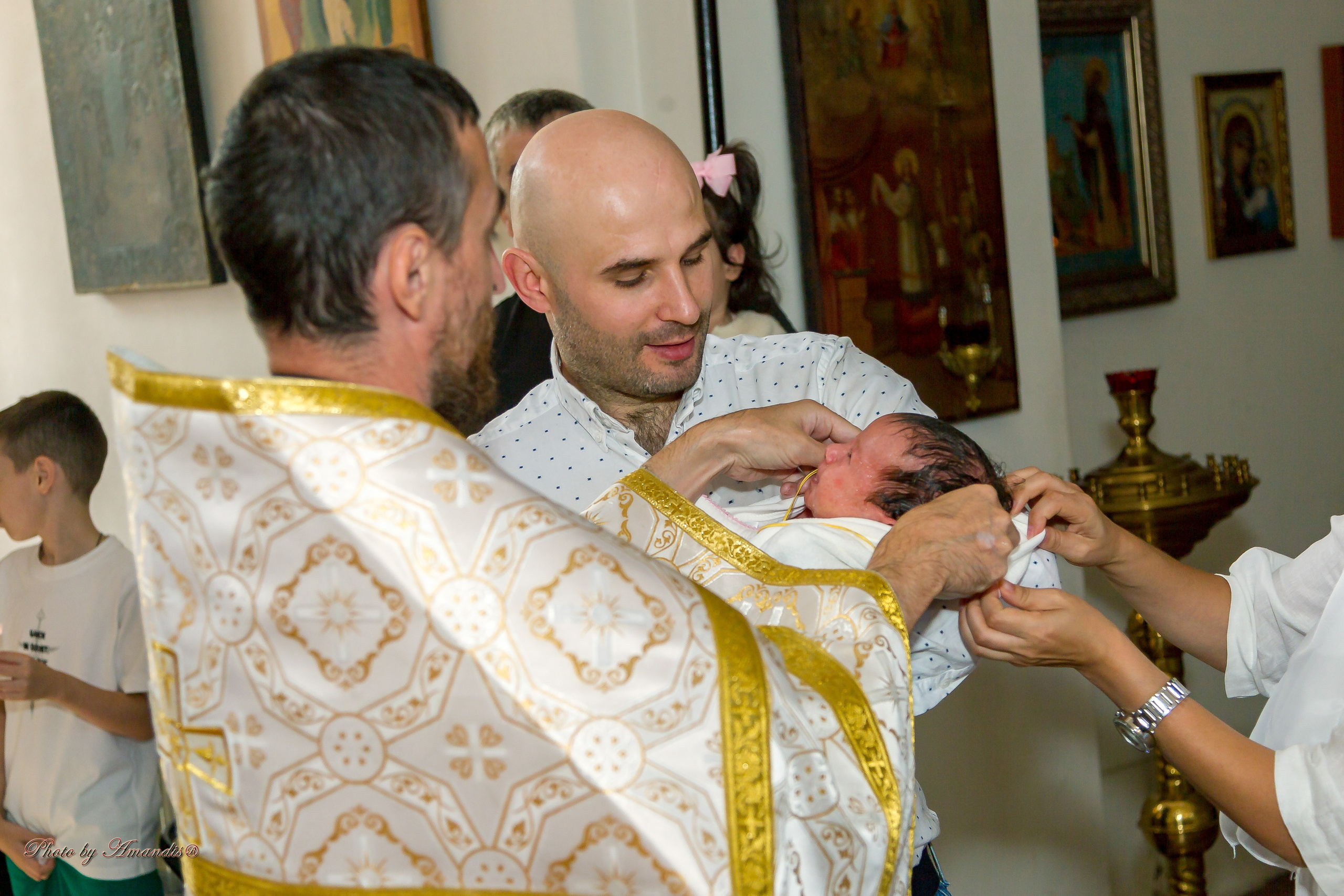 Крещение в д. Еганово (август 2024). Репортажная съемка в Москве и области. Анималистика