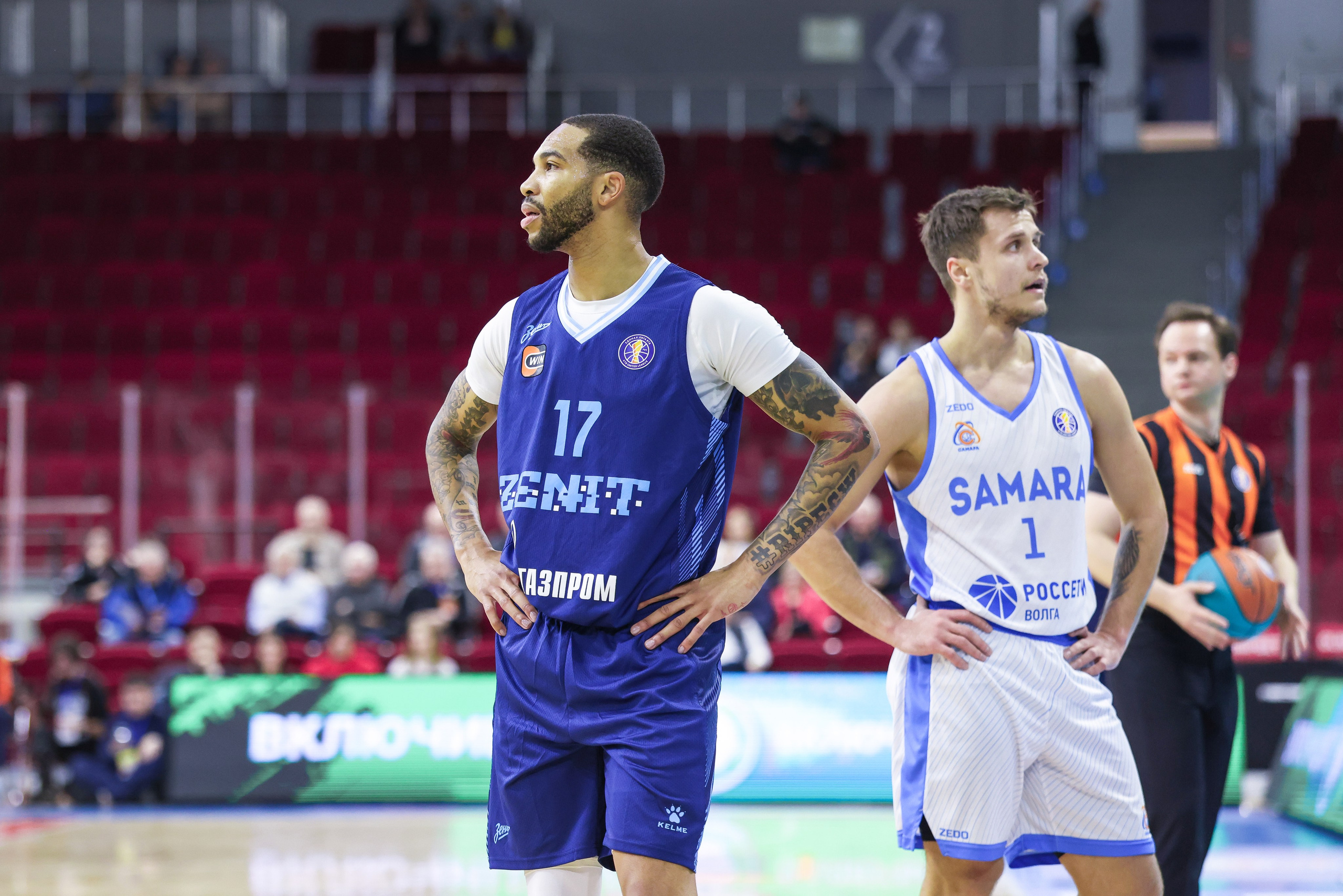 Баскетбол. Самара — Зенит. Единая лига ВТБ. Спортивный фотограф в Самаре
