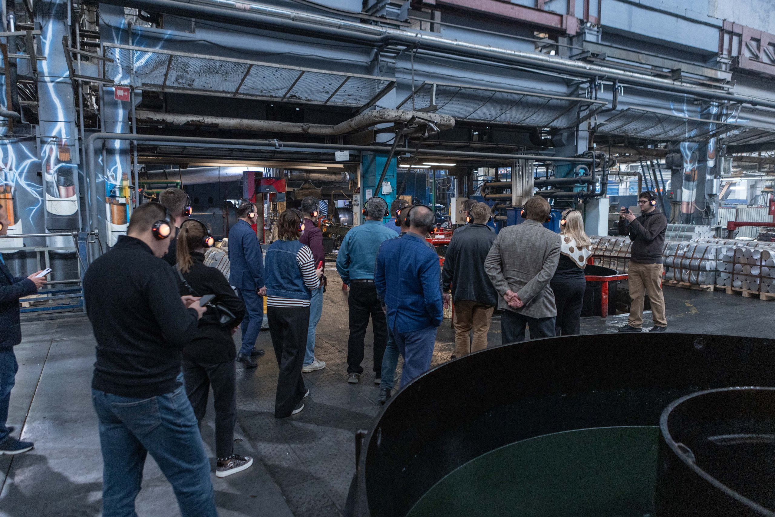 Экскурсия на завод Москабельмет. Рекламный, предметный, репортажный, семейный фотограф и художник в Москве