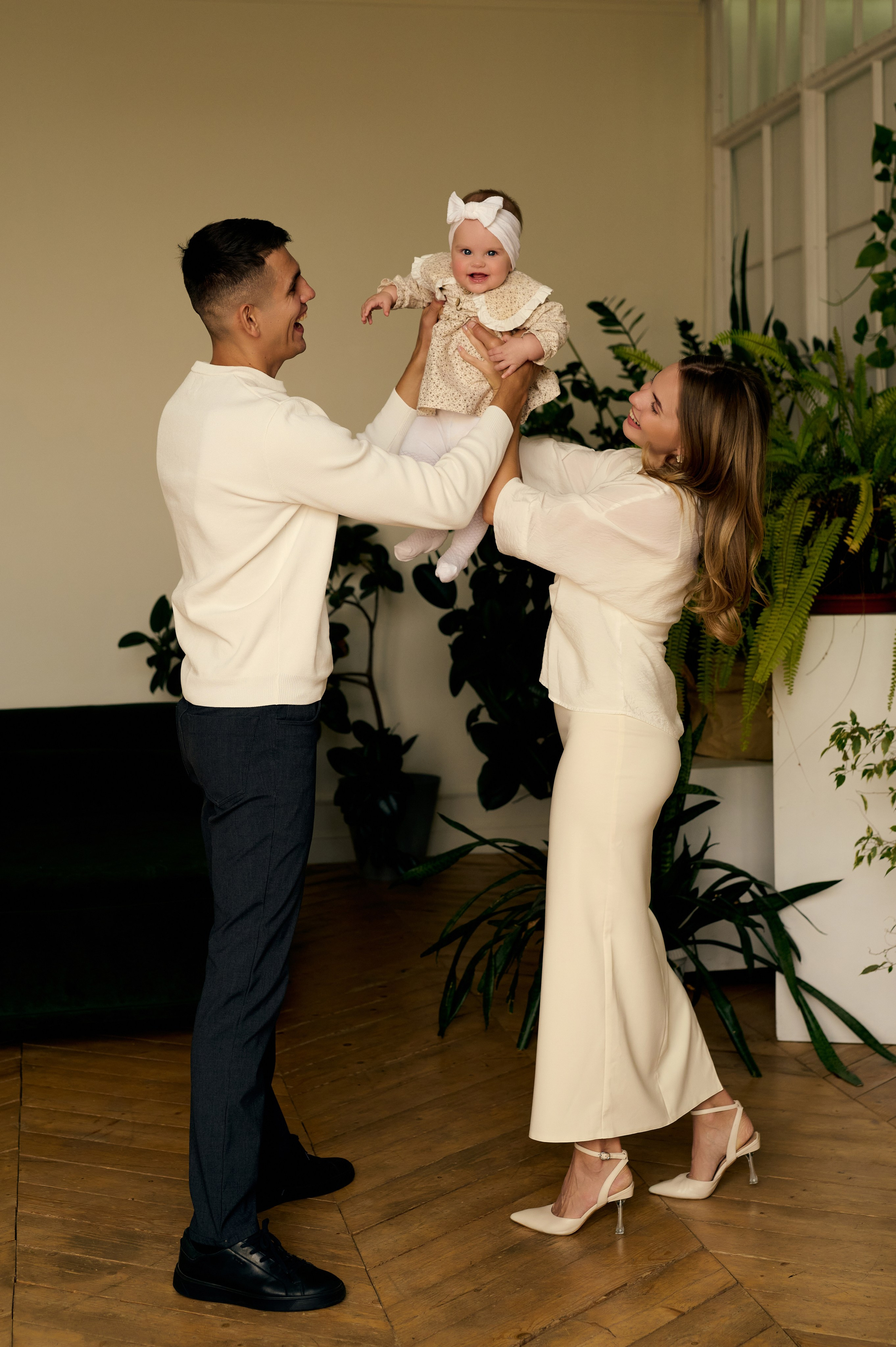 Анечка и Стас с Алиночкой. Фотограф в Краснодаре Скубицкая Альбина