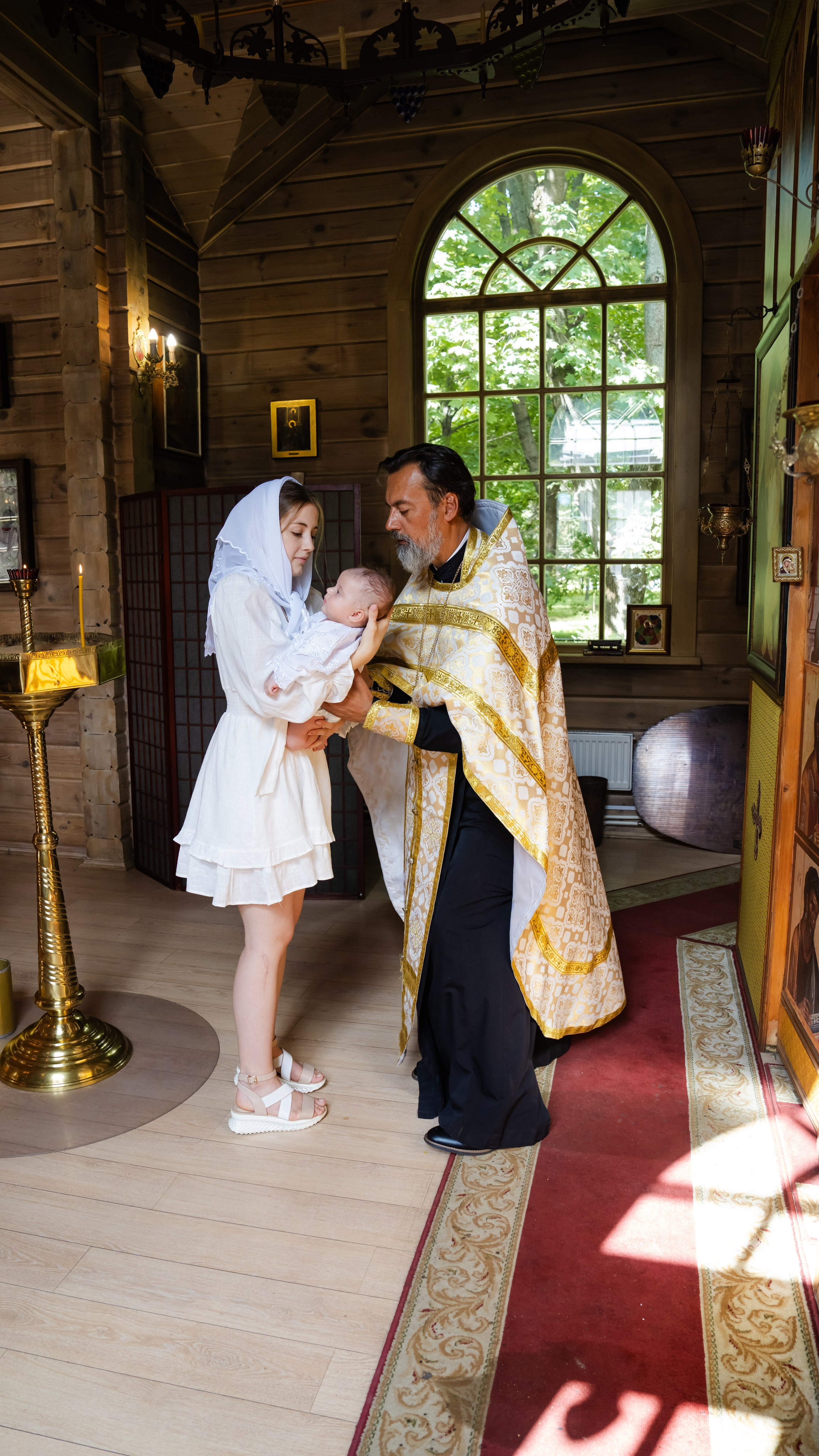 Таинство Крещения Марии. Крамер Юлиана детский и семейный фотограф