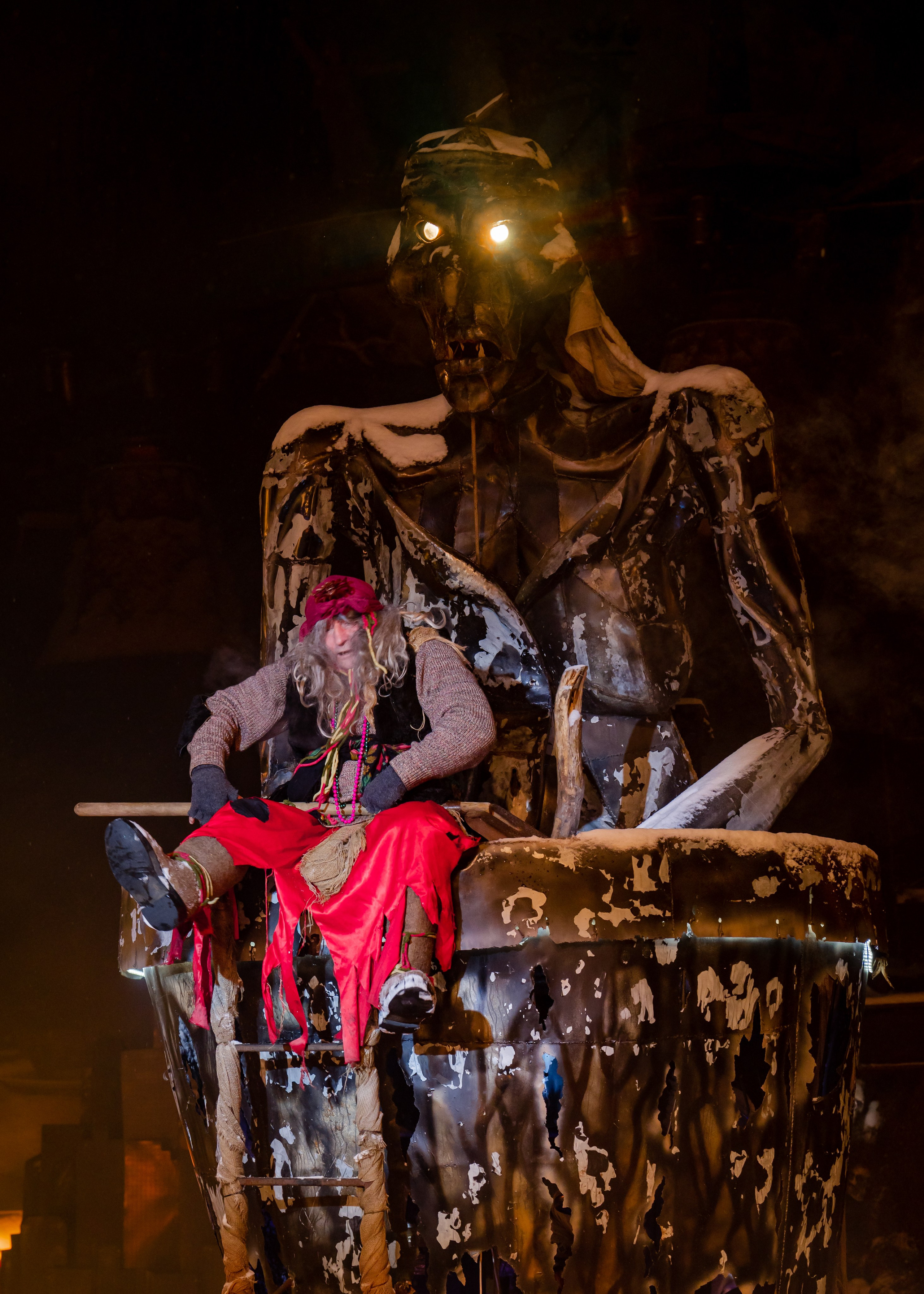 Новогодняя сказка в Байк Центре «Ночные Волки». Крамер Юлиана детский и семейный фотограф