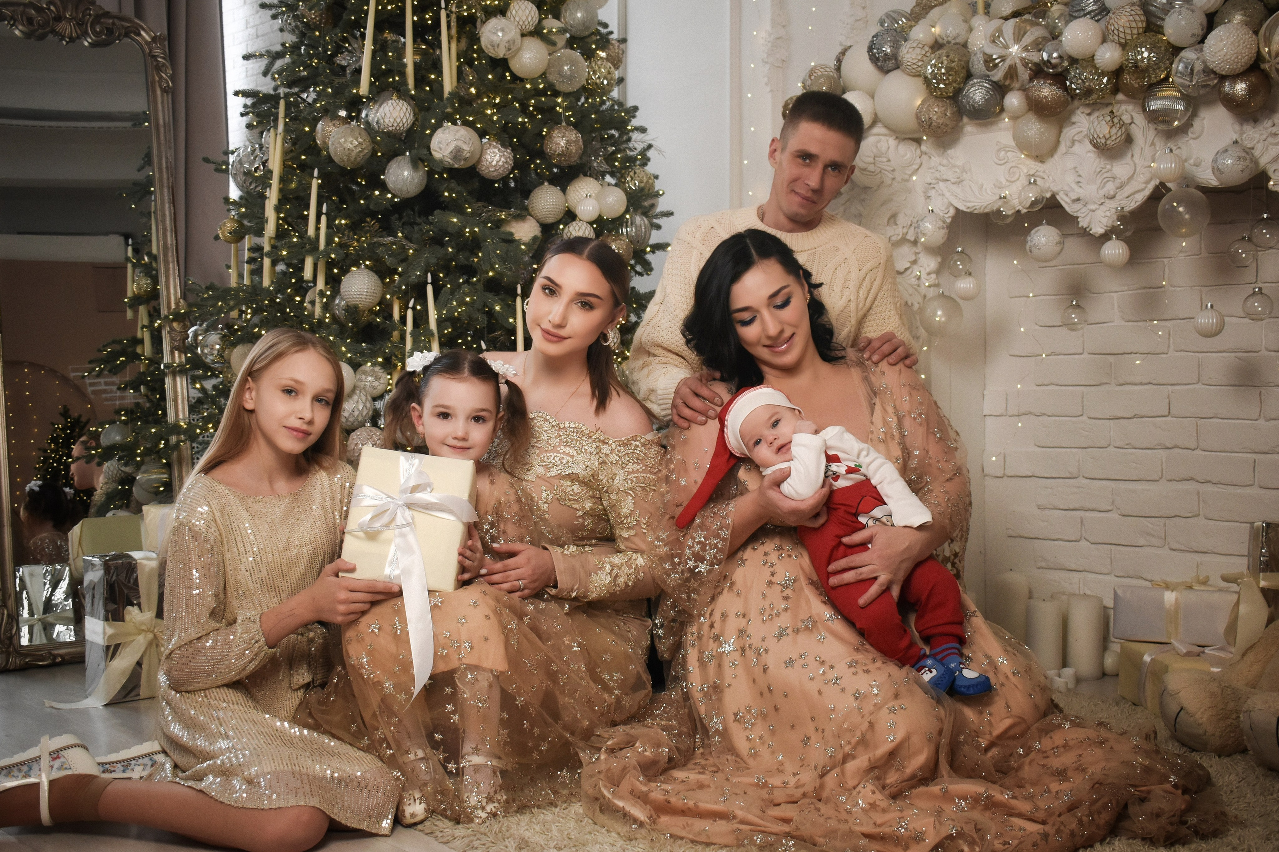 Новый Год. Семейный, детский и женский фотограф города Барнаул Кудаева Анастасия