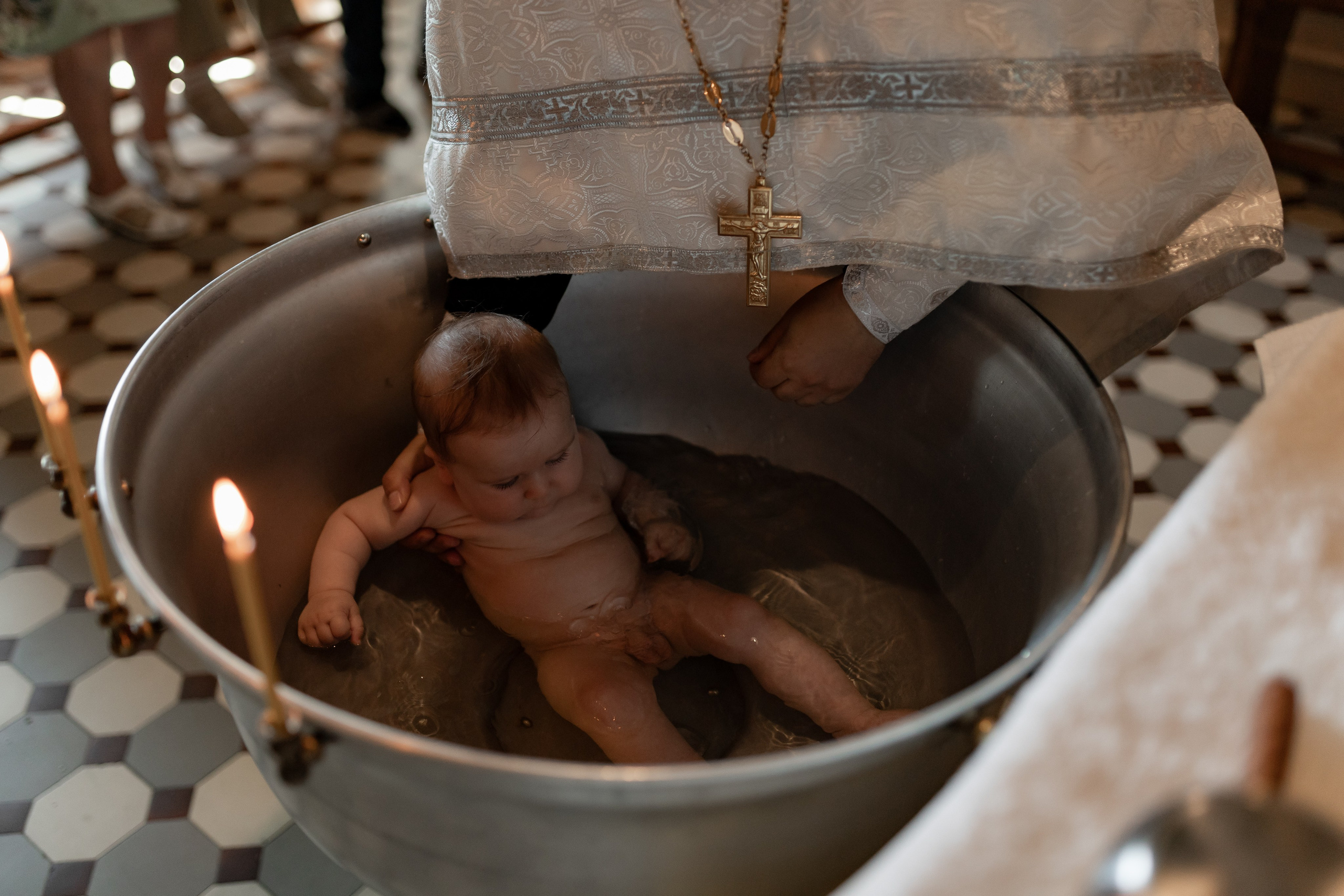Крещение в Образцово