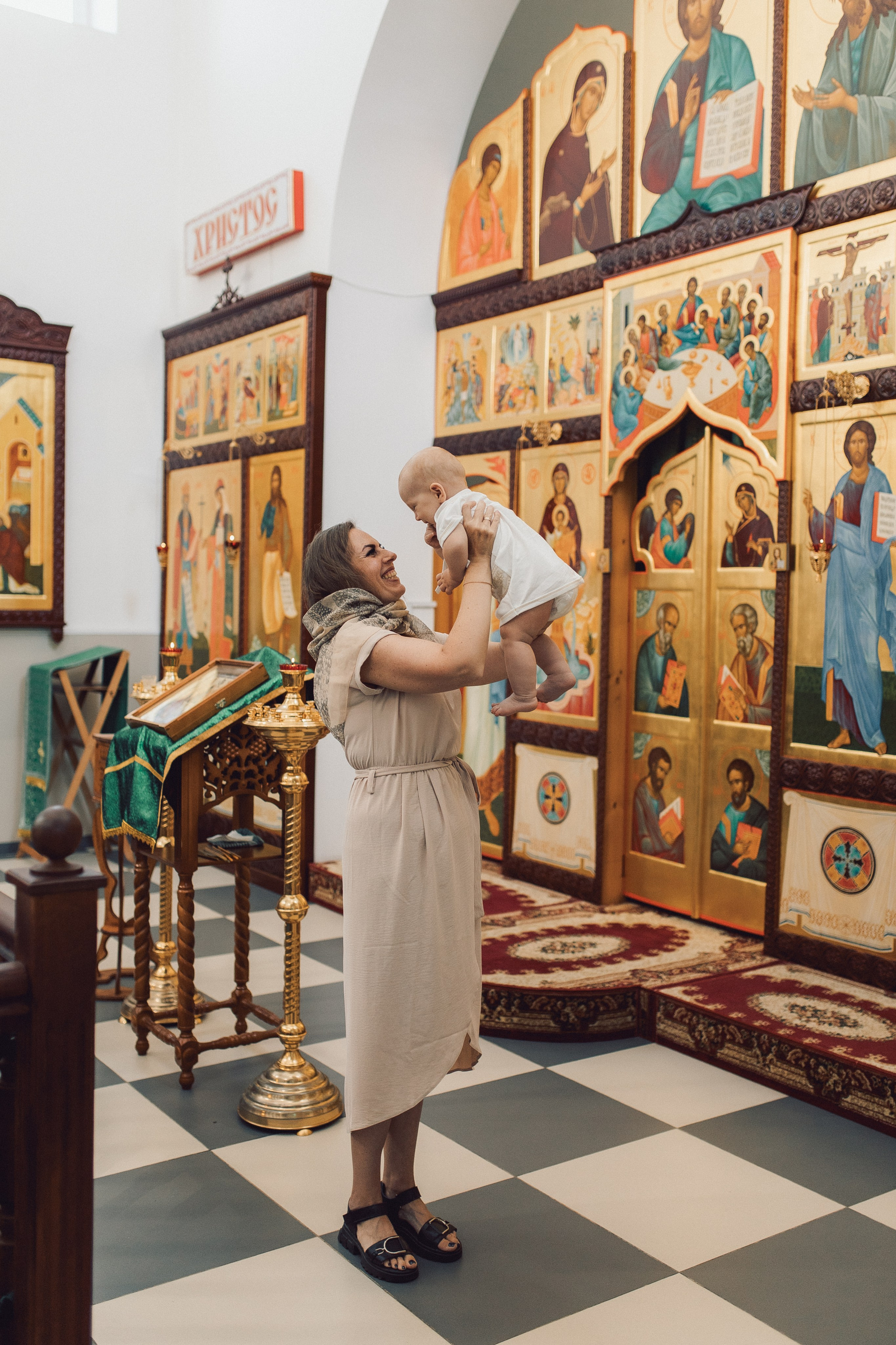 Таинство Крещения в Королеве