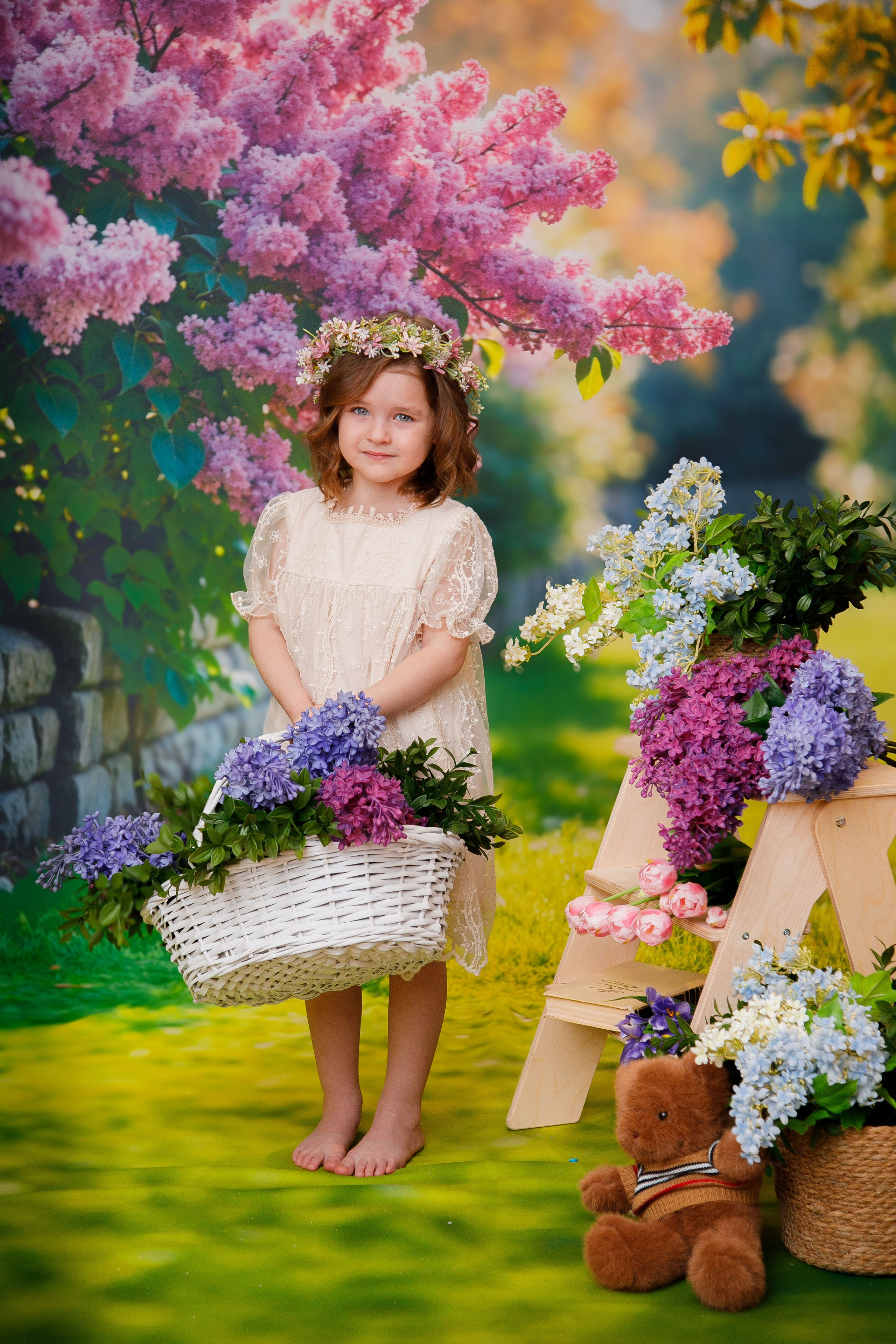 Сирень. Детская фотостудия Москва