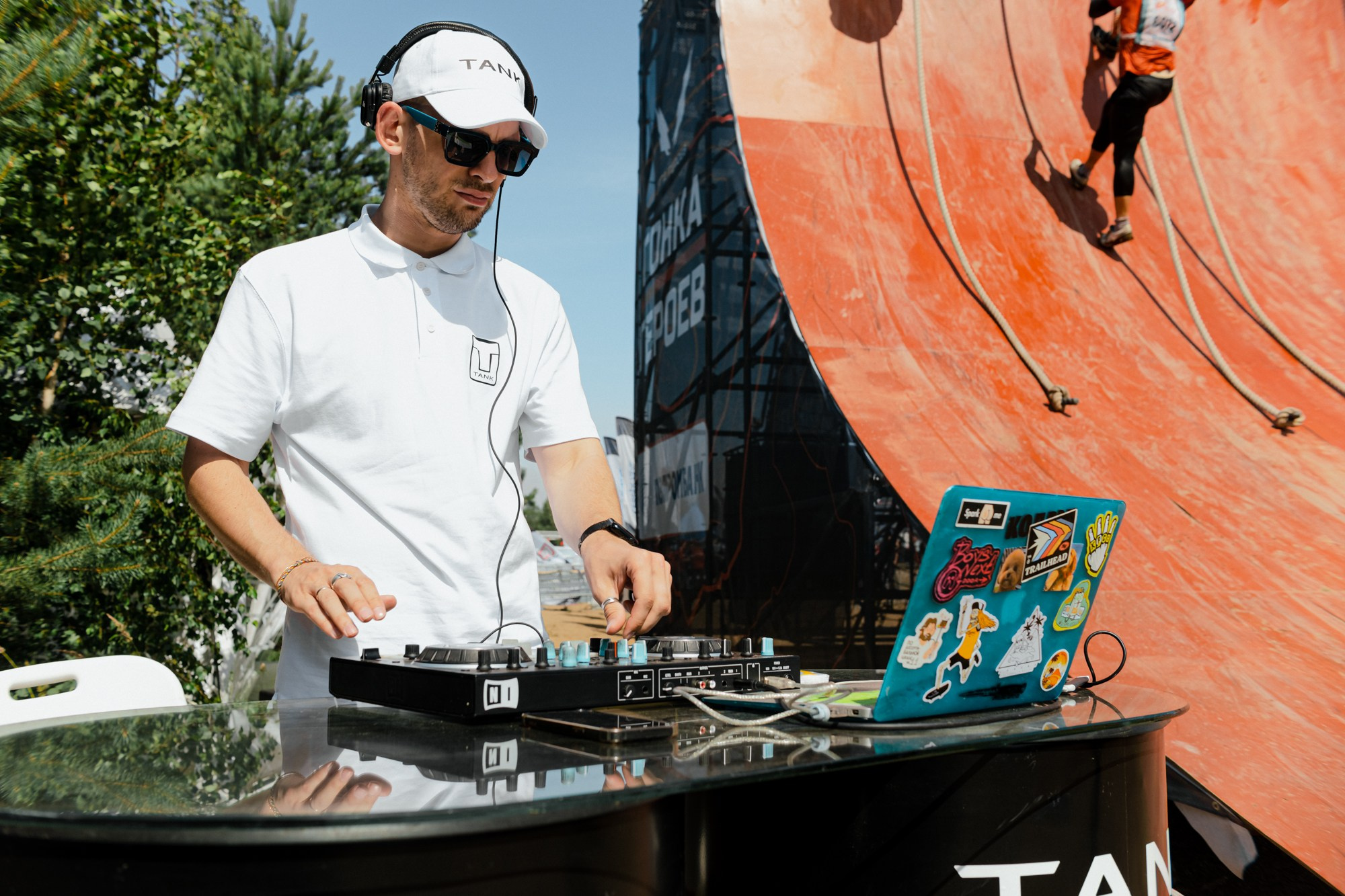 Тест-драйв TANK на Гонке Героев. Night2Day Санкт-Петербург