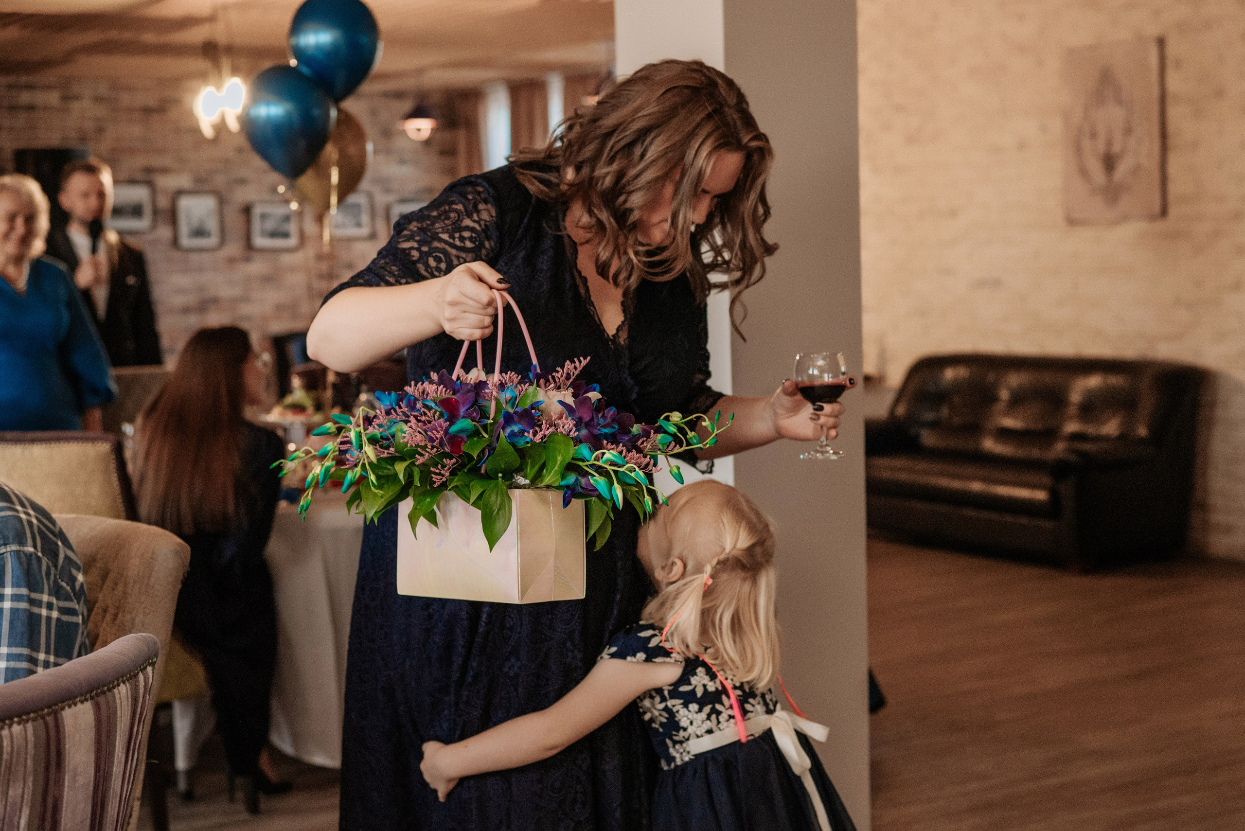 День рождения Насти. Фотограф на Крещение. Семейный фотограф. Москва