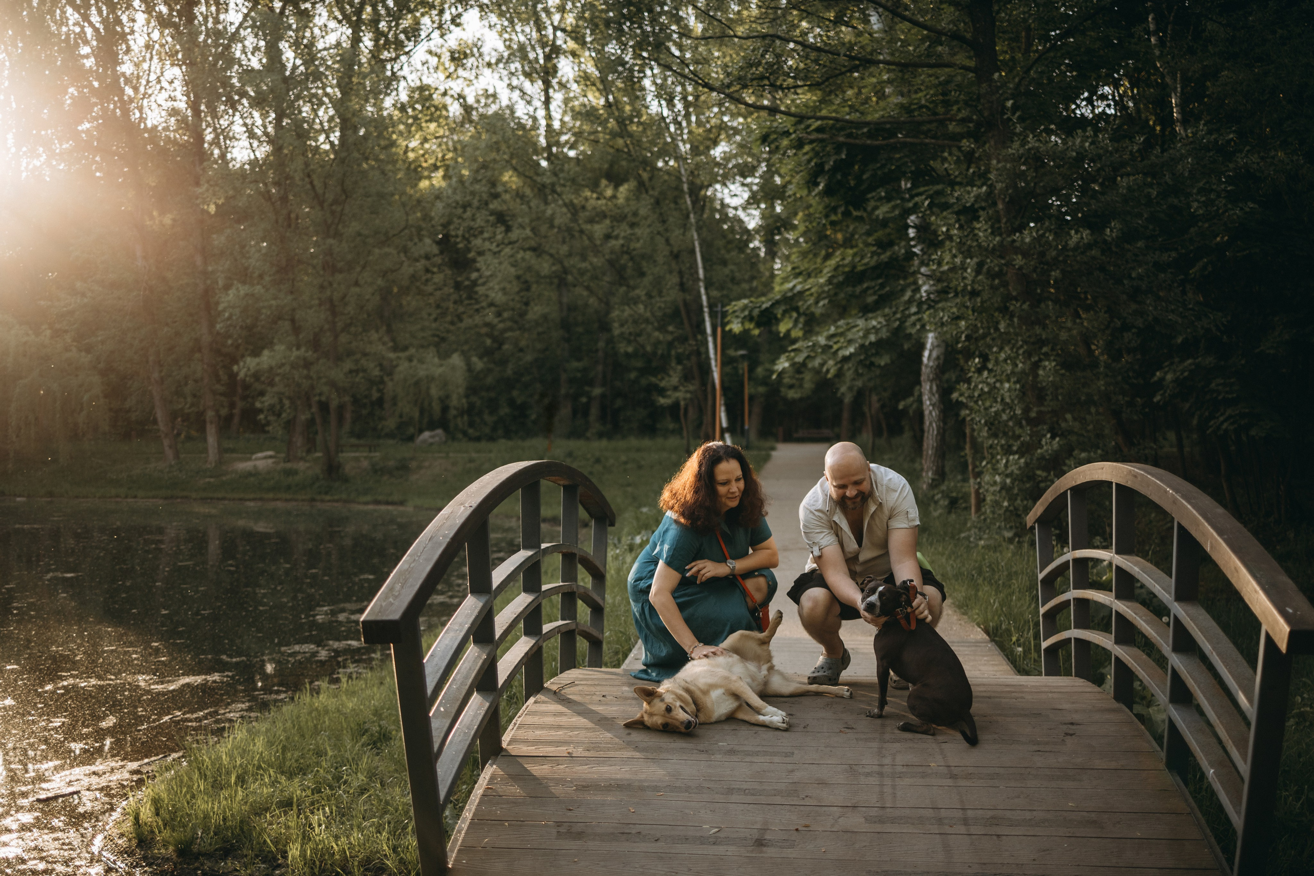 Татьяна, Сергей и их Булочка и Пончик. Фотограф — Анималист | Санкт-Петербург