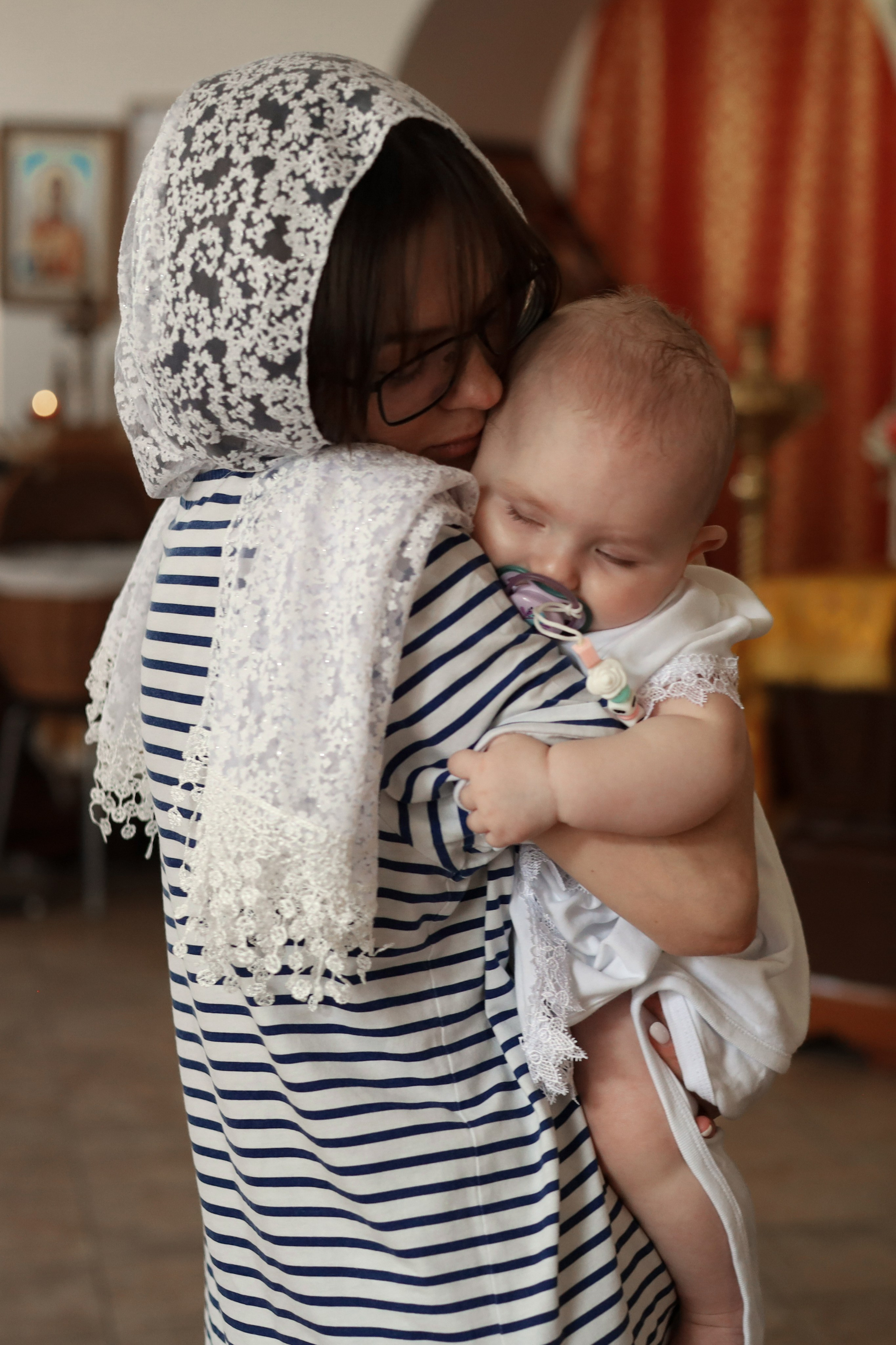 Таинство крещения. Newborn photographer Saratov