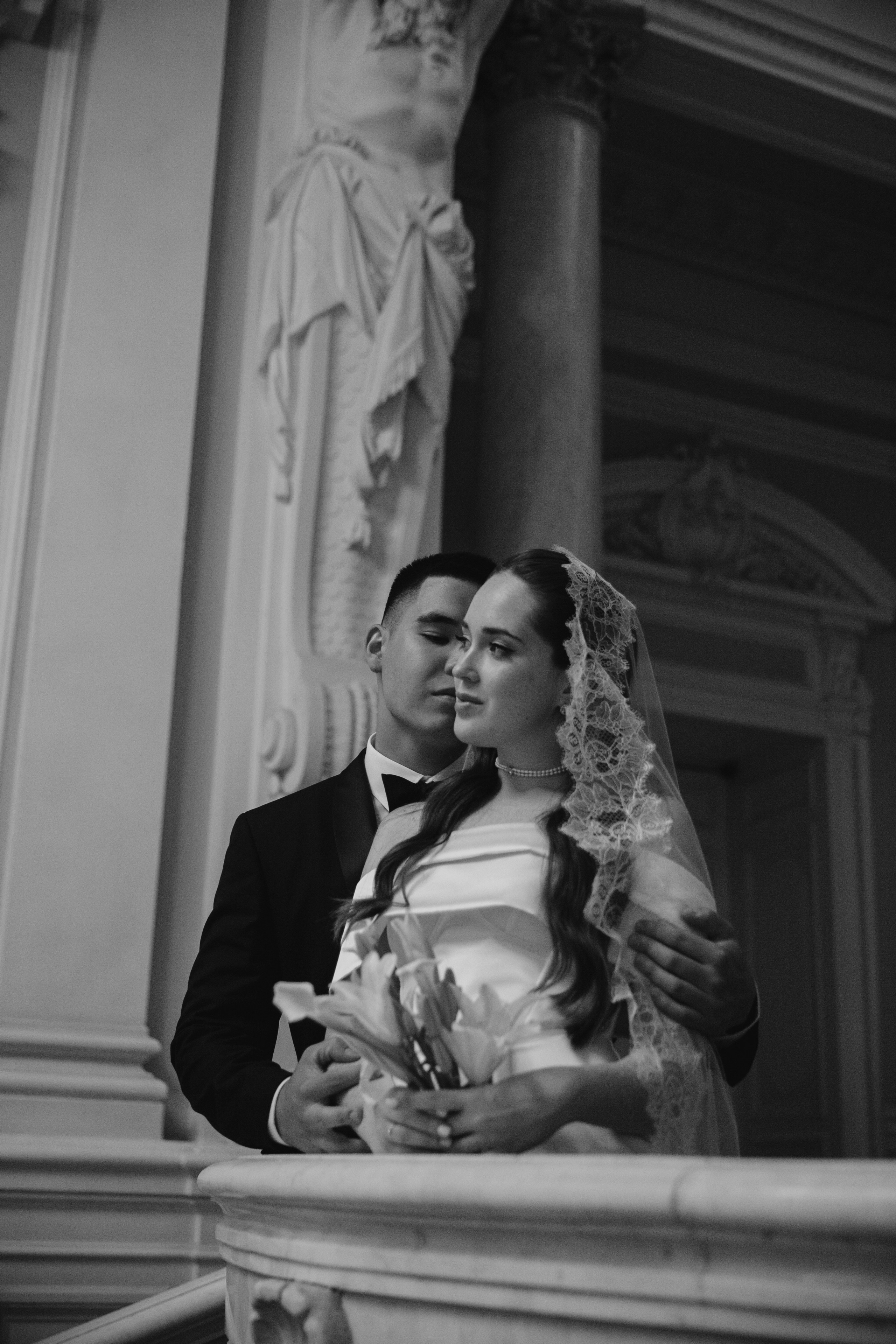 Камилла и Равиль. Загс и прогулка. Свадебный фотограф в Санкт-Петербурге Лана Денисова