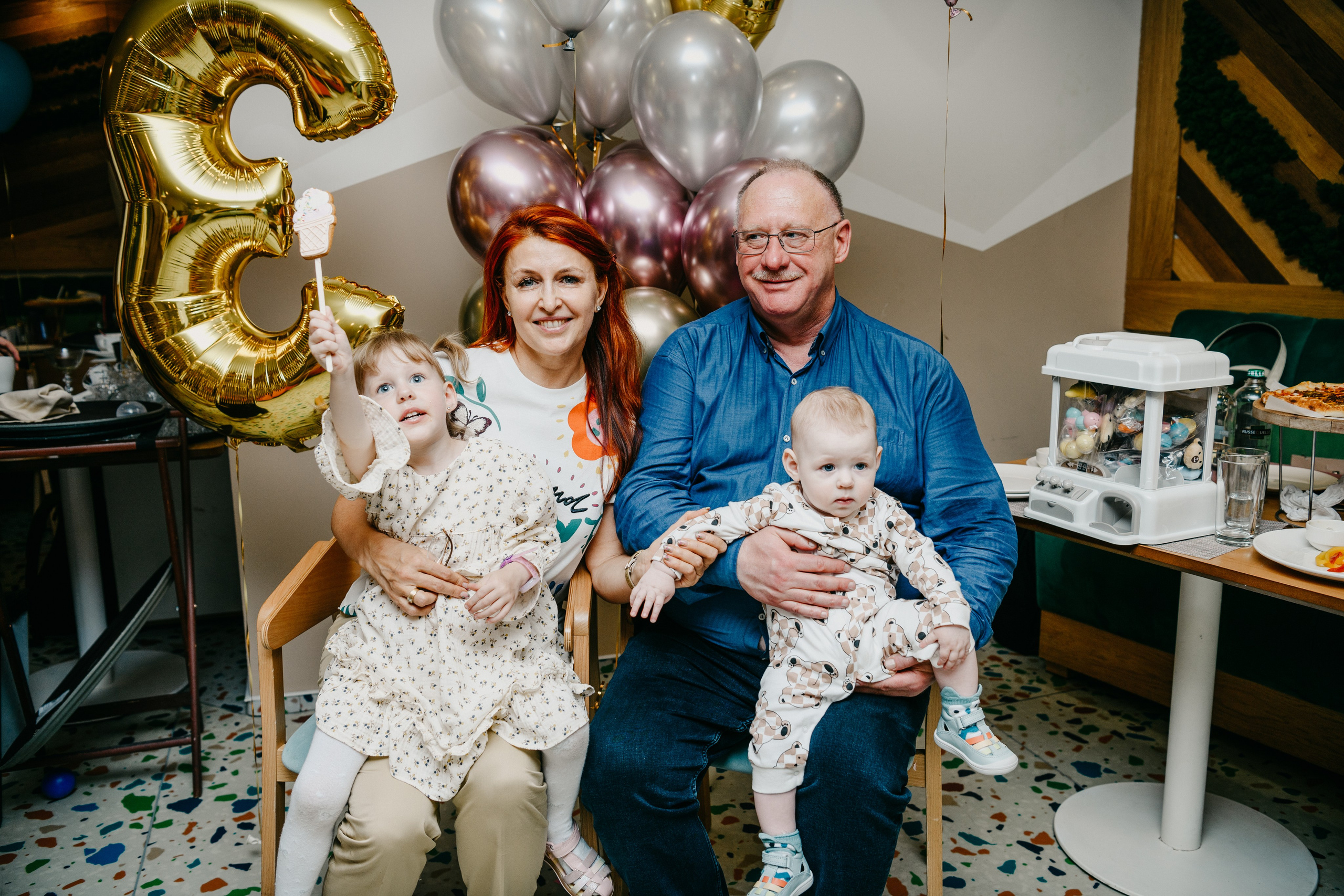 ДР Лизика. 3 года. Фотограф на выписку из роддома в Москве и МО