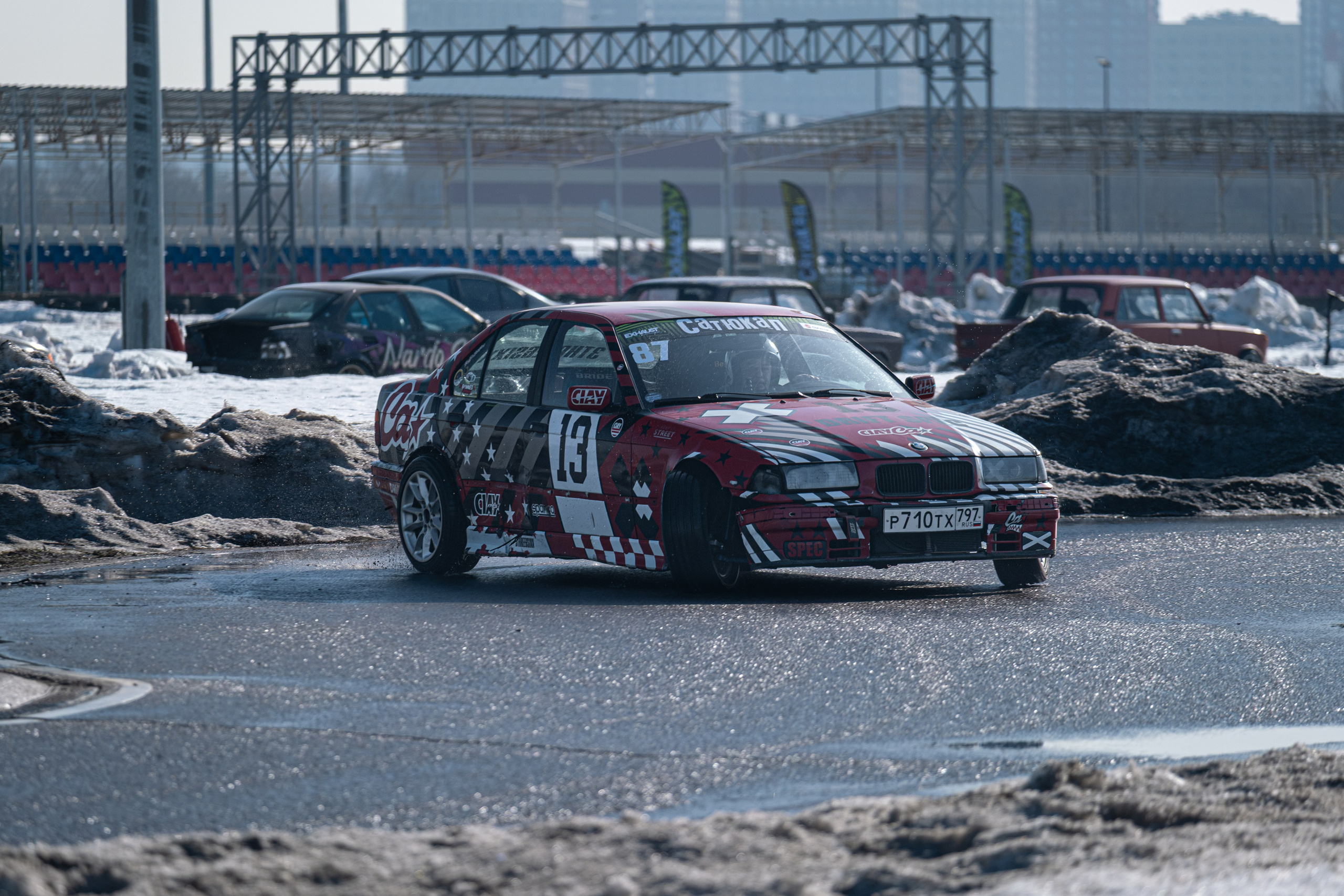 Спортивная автомобильная съемка. Malenkyia