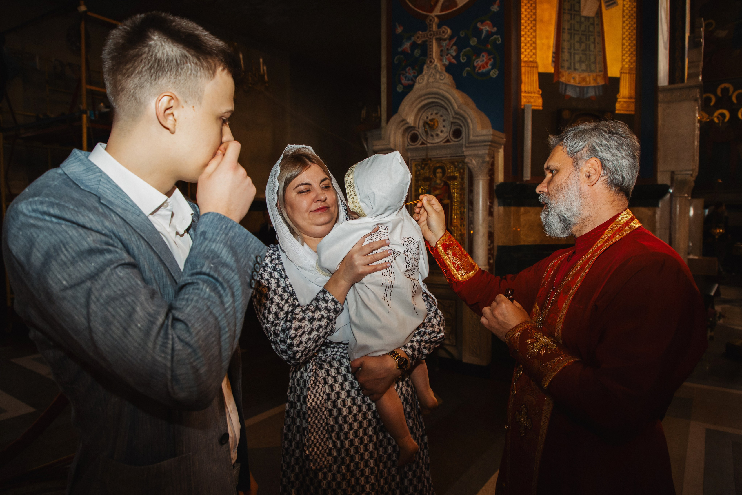Таинство Крещения в Краснодаре. Свадебный и семейный фотограф/видеограф в Краснодаре Наталья Осинская