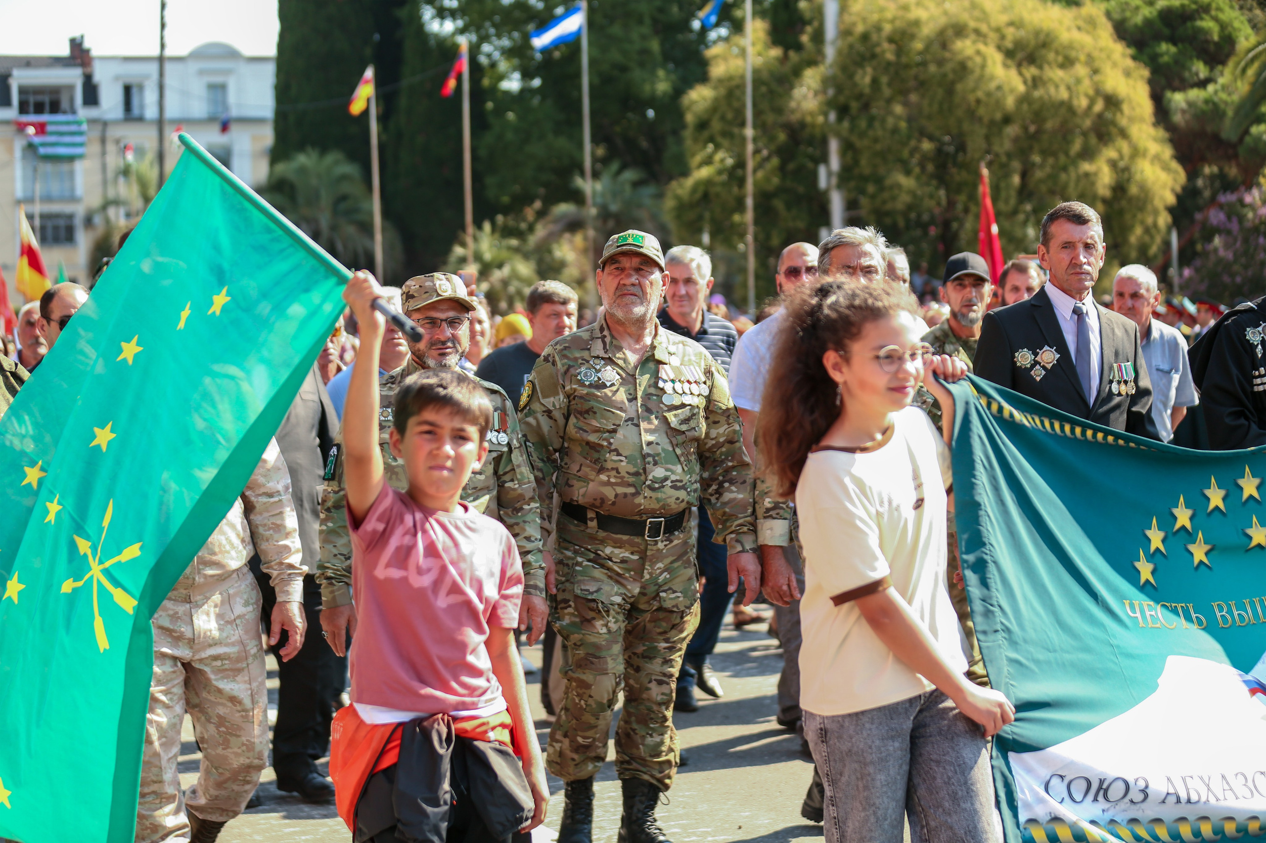 30-летие Дня Победы и Независимости Абхазии. Свадебный и семейный фотограф в Абхазии Эля Цишба