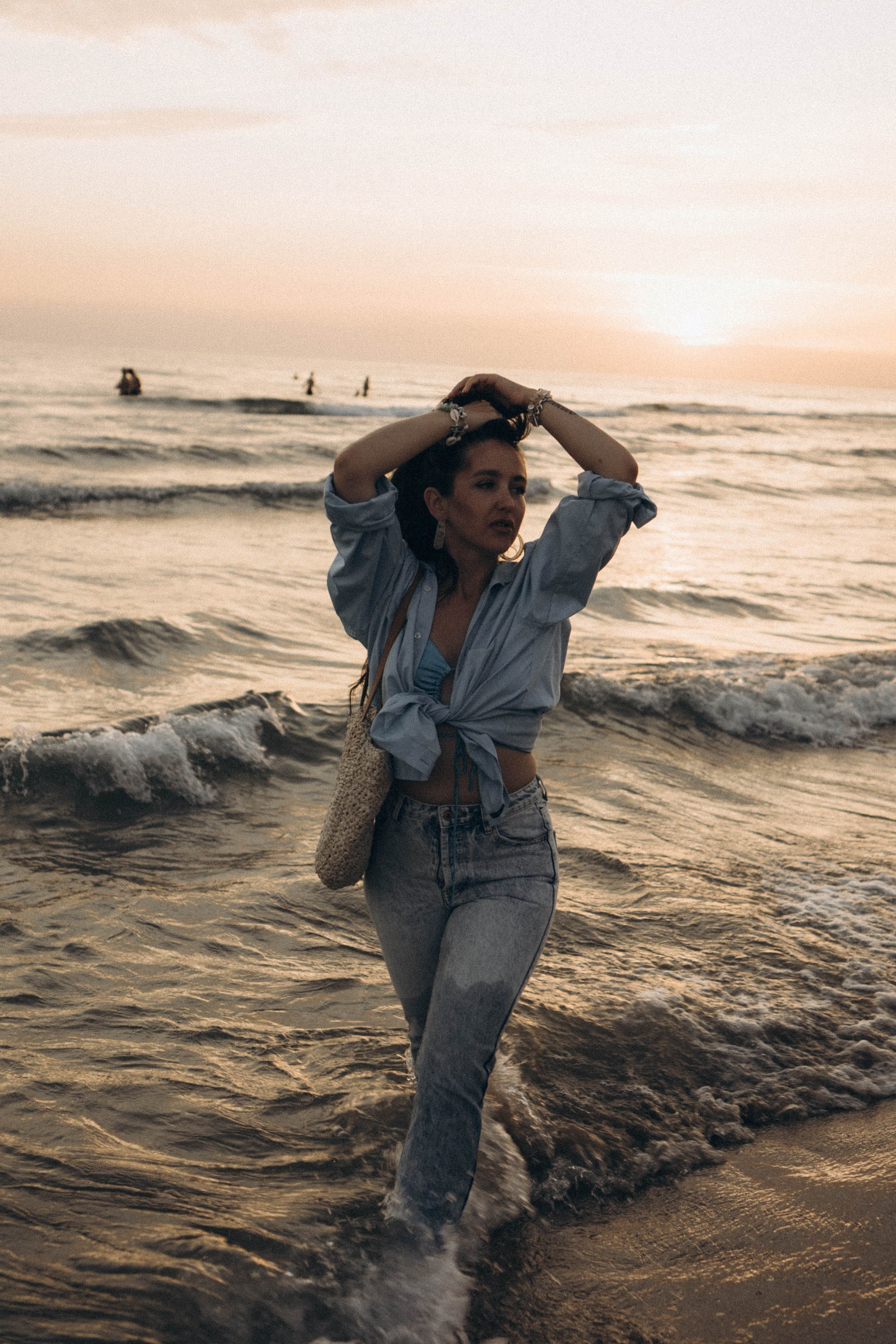 Июльский вечер на берегу черного моря. Профессиональный фотограф, Санкт-Петербург — Виктория Богомолова