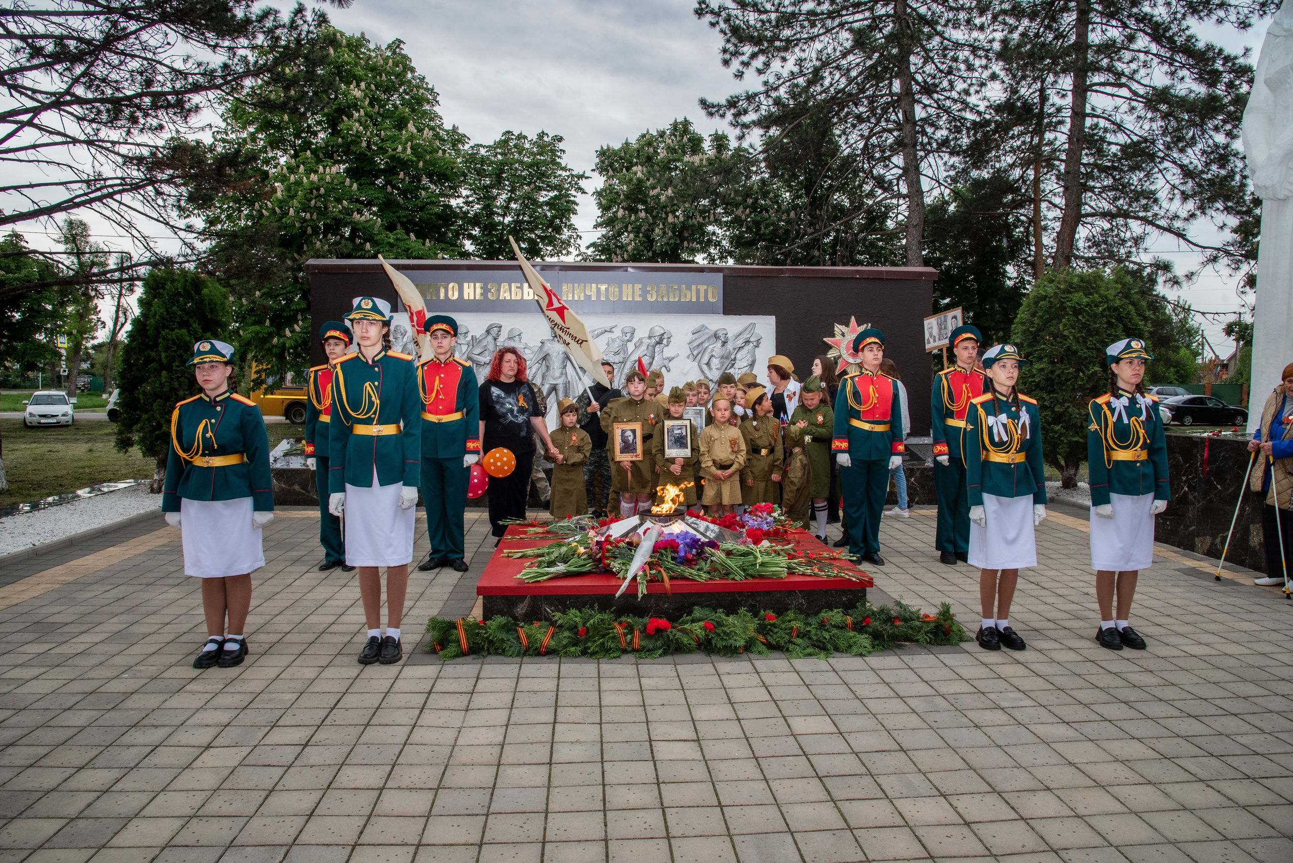 Репортаж для СМИ_9мая_п.Агроном (цветокор). Детский и семейный фотограф Краснодар / Сочи Сергеева Олеся