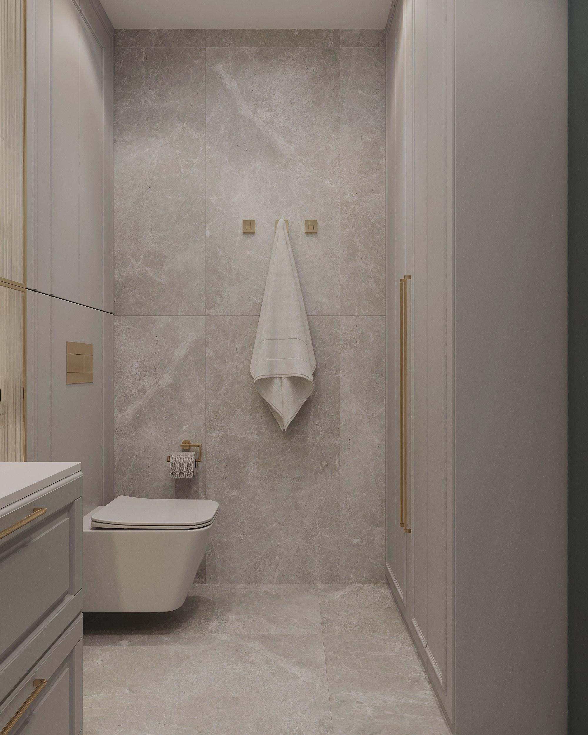 Санузел. Королёва Анастасия | 3D визуализатор