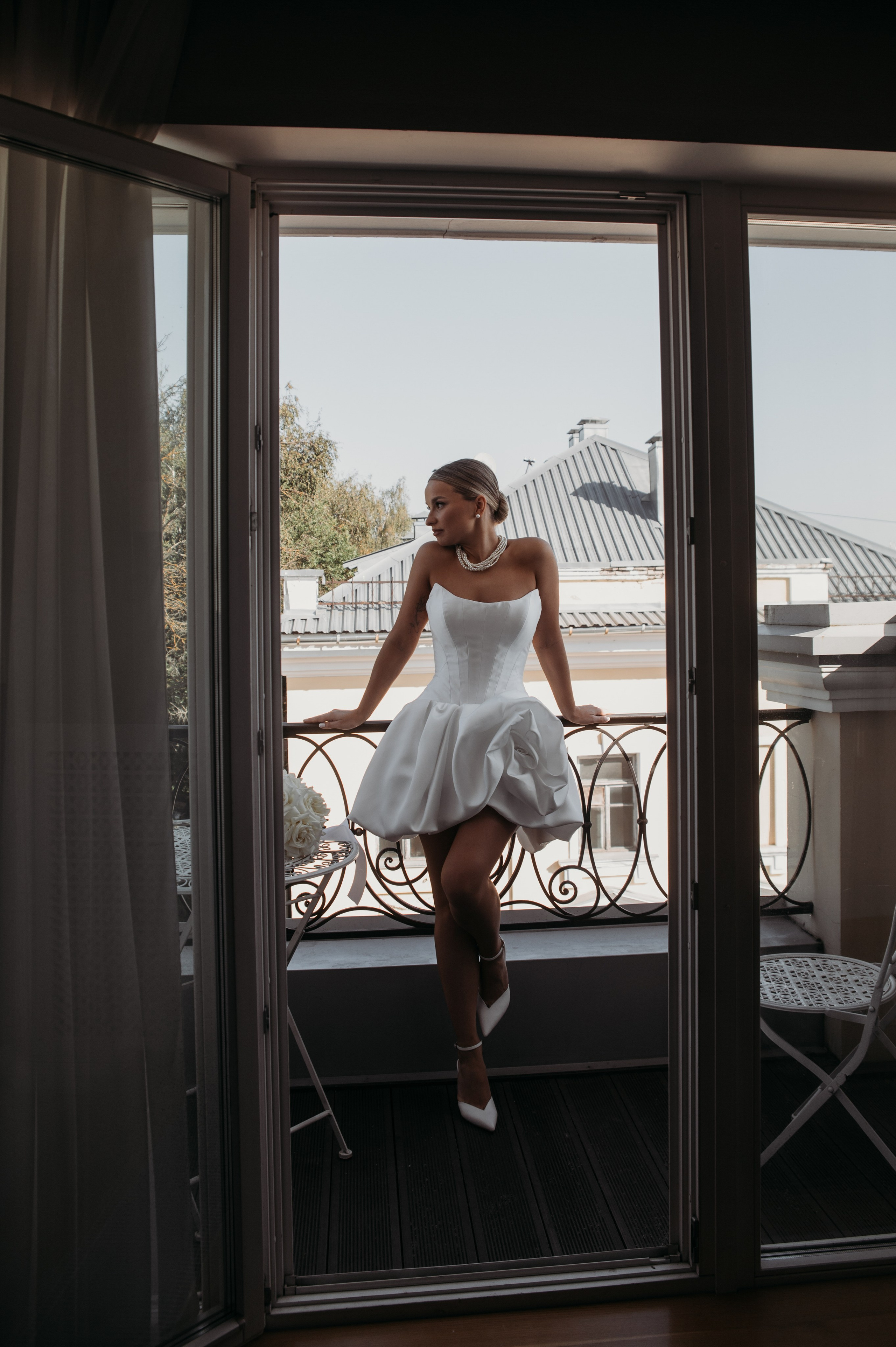 Свадебная фотосессия в Завидово гольф поле с утром невесты и красивым свадебным банкетом. Свадебный фотограф в Твери, Москве и Санкт-Петербурге Денисова Екатерина