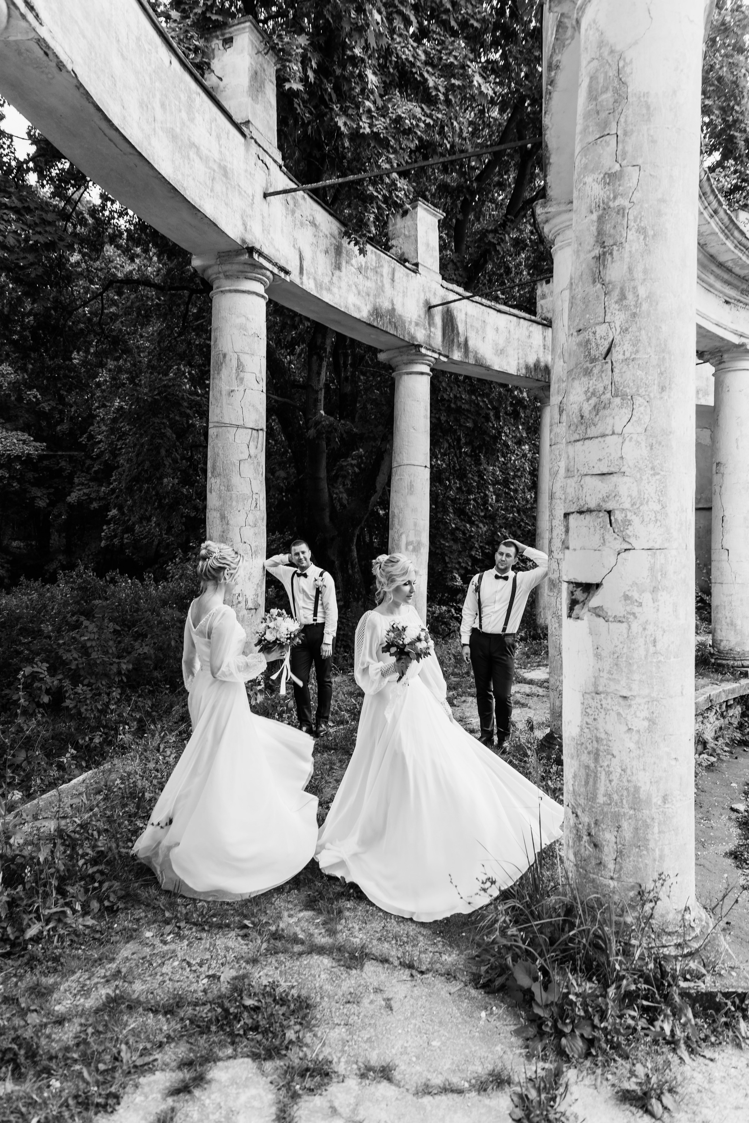 Юлия и Сергей, Евгения и Иван. Свадебный и семейный фотограф Александра Кос