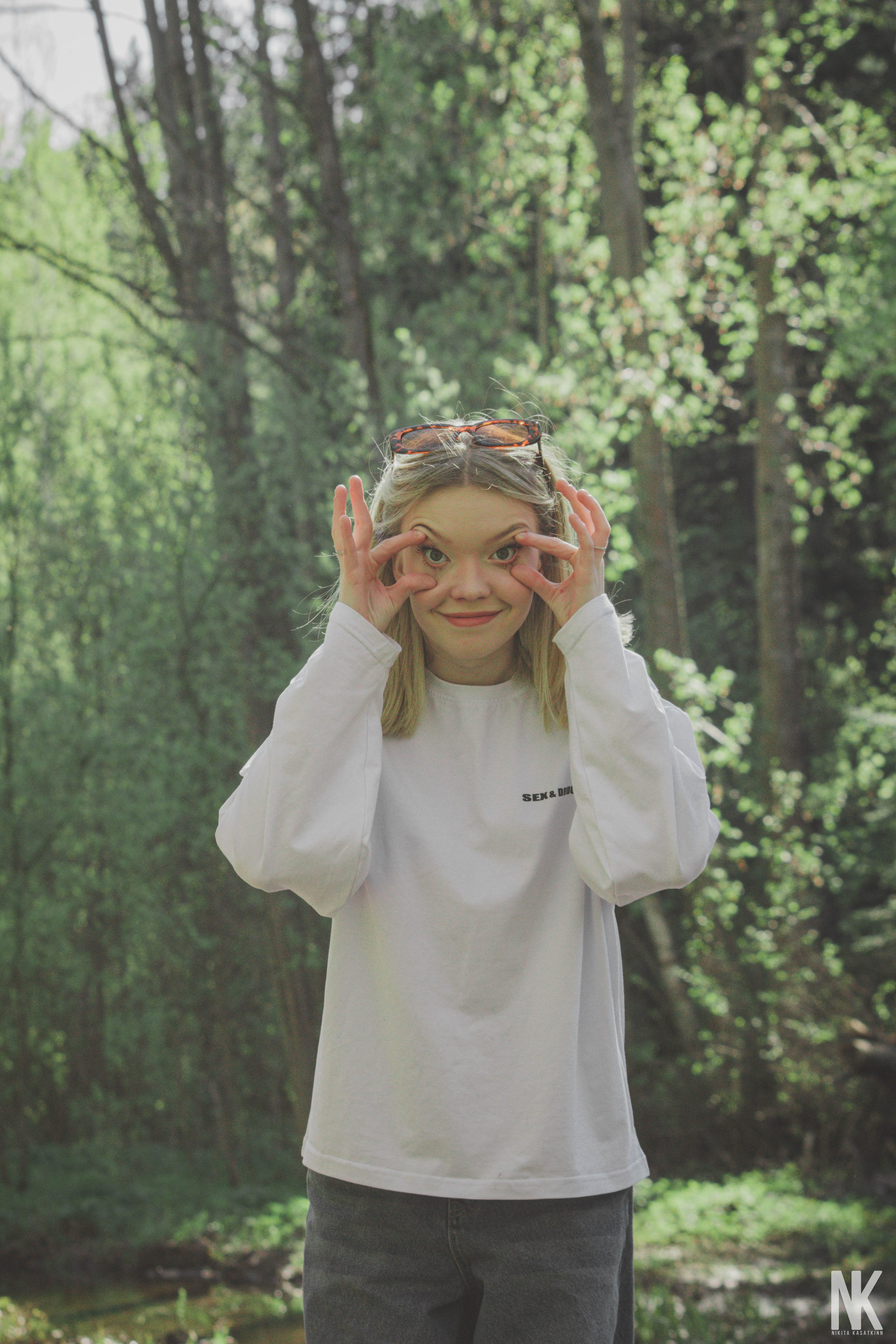 Саша. Фотосессия в лесу. Касаткин Никита. Фотограф