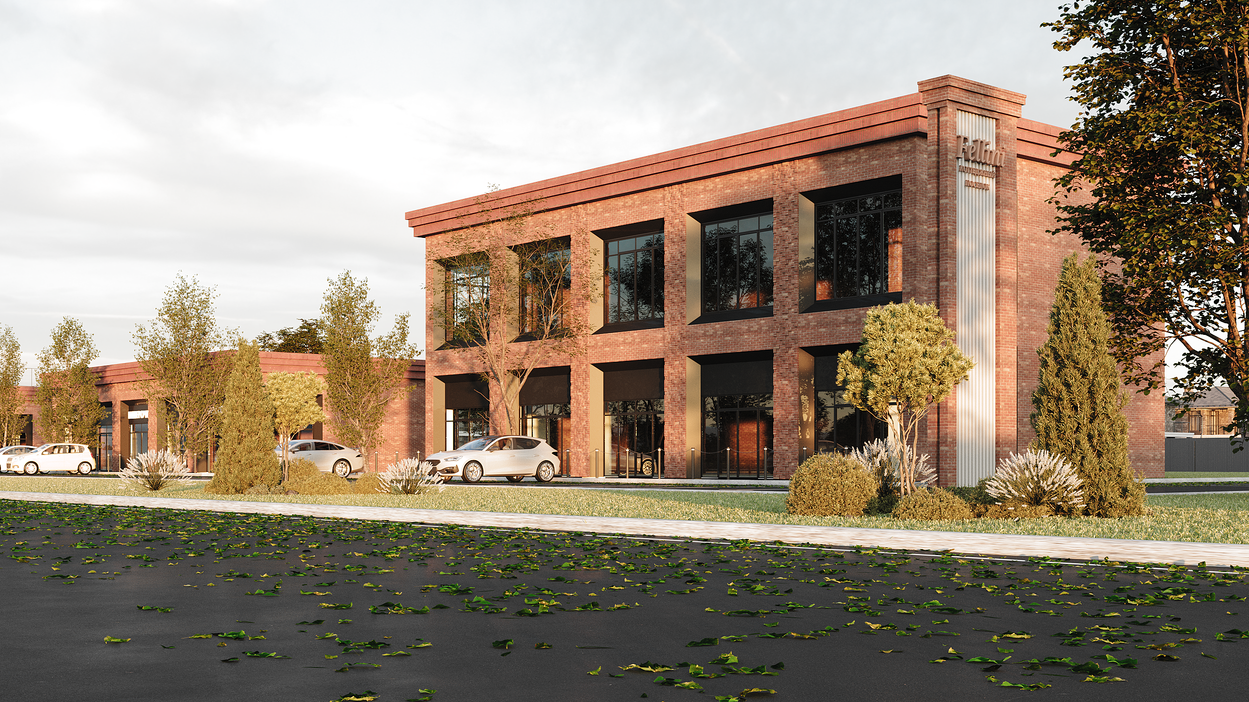 Въездная группа. Студия 3d визуализации Arcviz