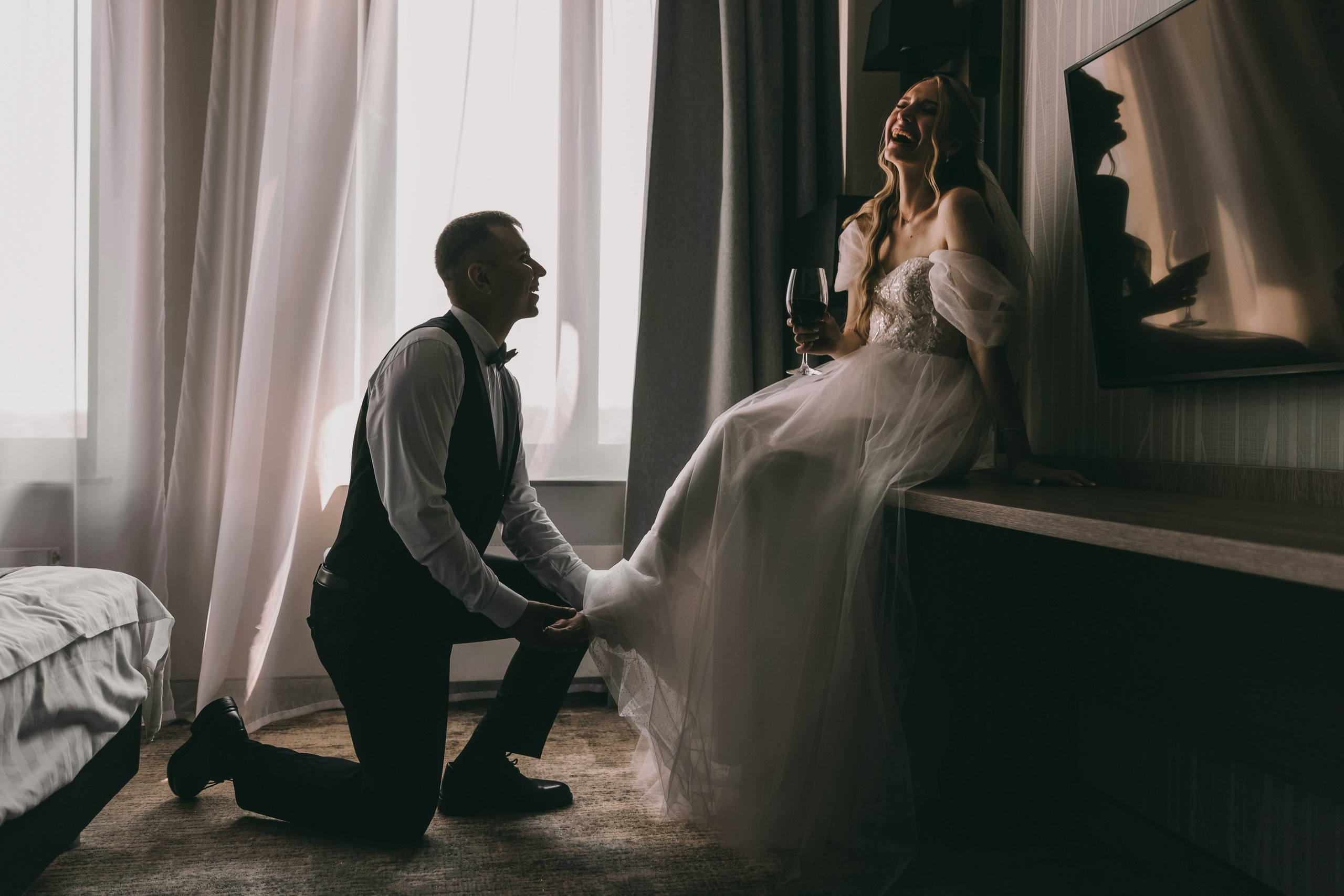 Свадебная фотосессия Натальи и Николая от фотографа Андрея Модей