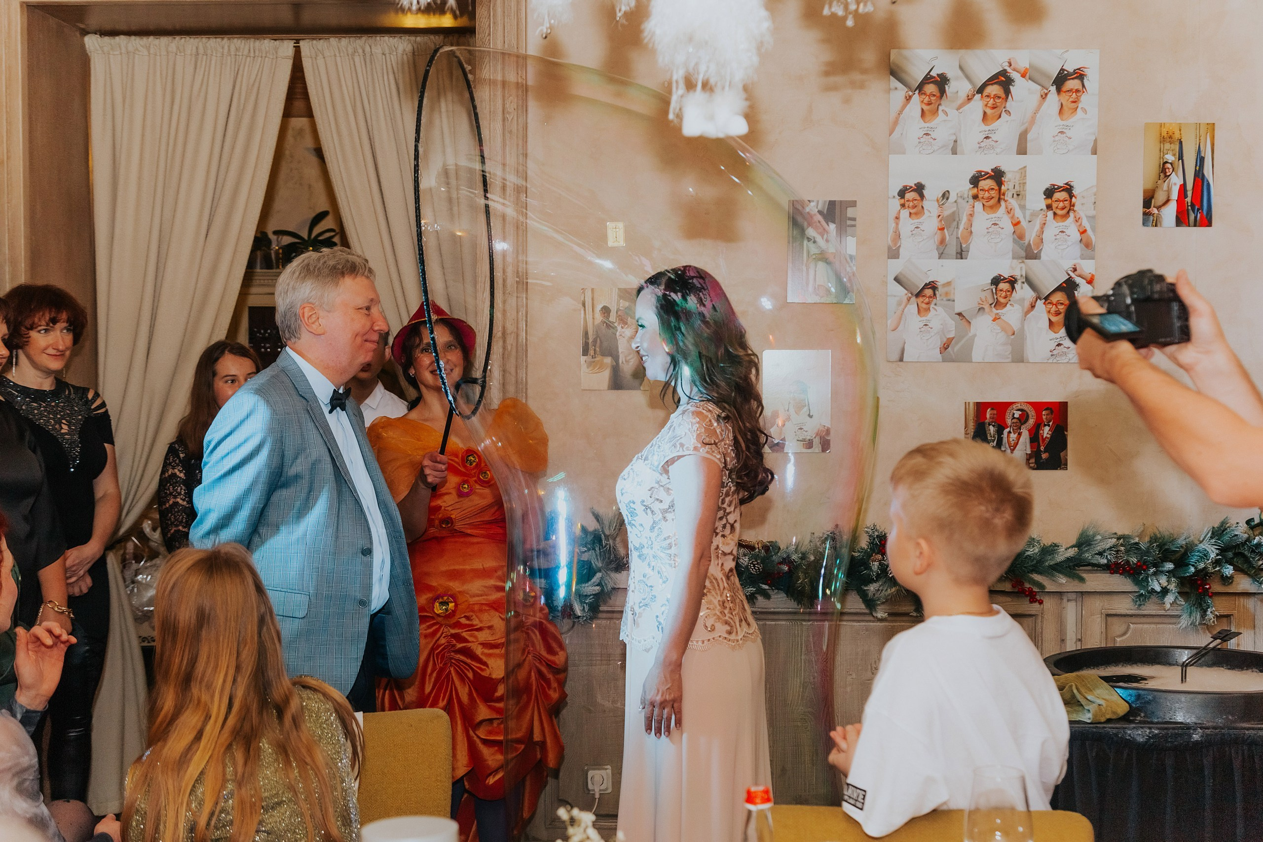 День рождения в ресторане. Семейный фотограф Любовь Саркеева