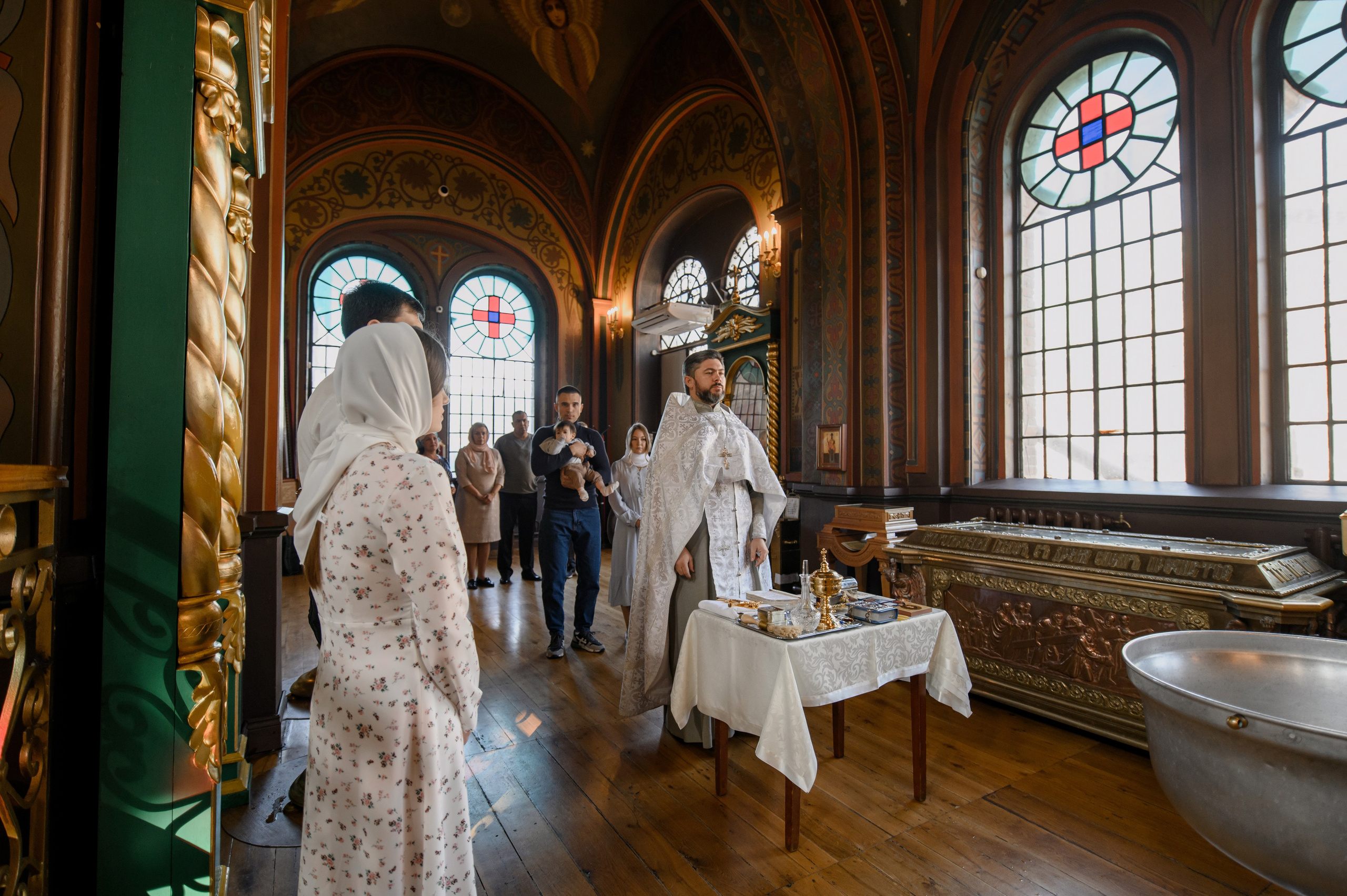 Таинство крещения Ванечки. Свадебный фотограф Краснодар Елена Воробьева