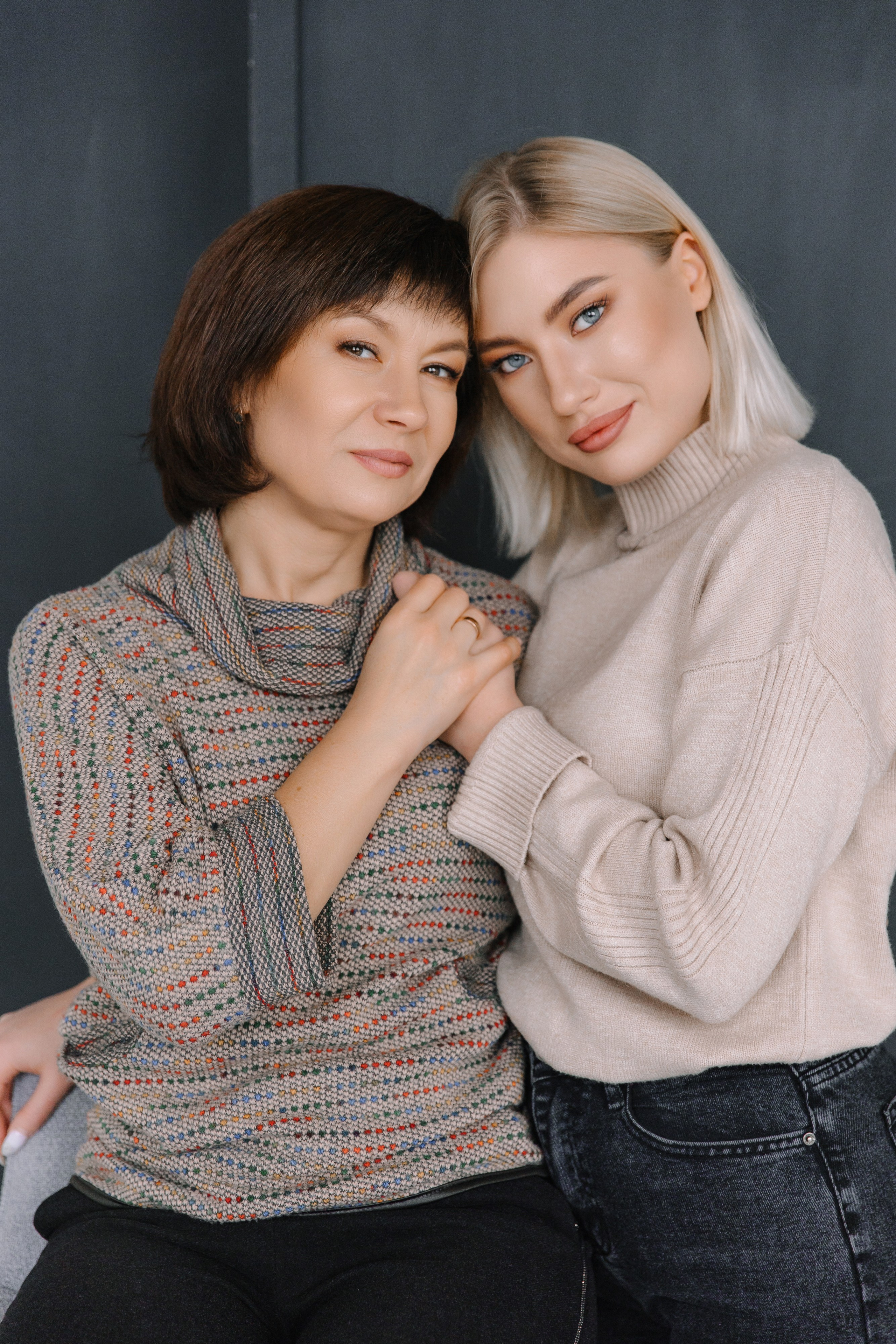 С мамой хорошо, в любом возрасте. Фотограф Елена Краснопевцева