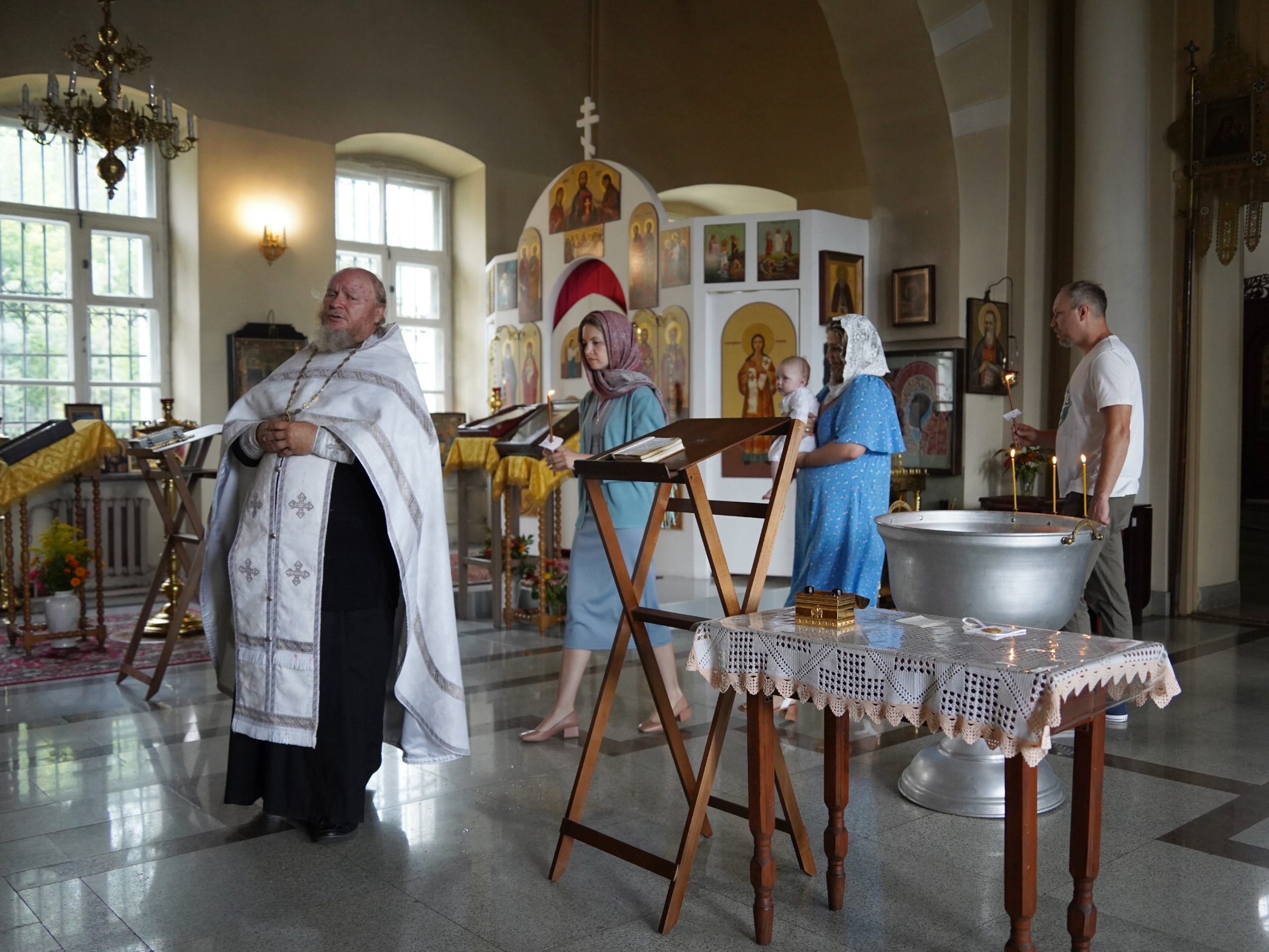 Крещение Артемия. Событийный фотограф Анна Курникова