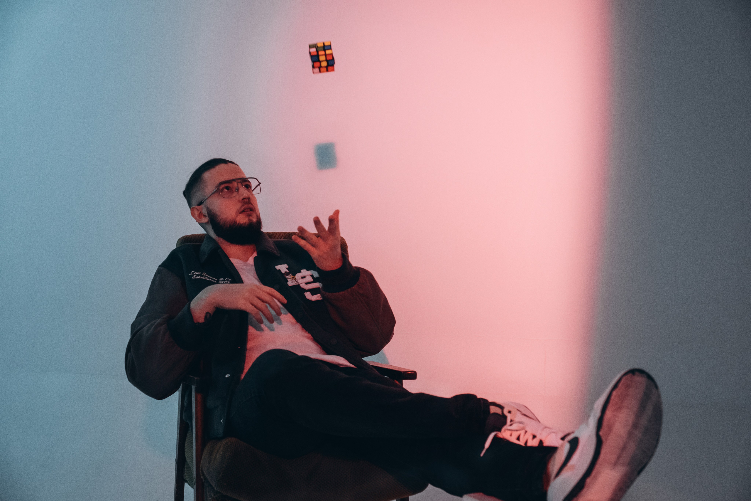 Студийная с цветным светом. Фотограф в Иркутске Анна Мирошникова