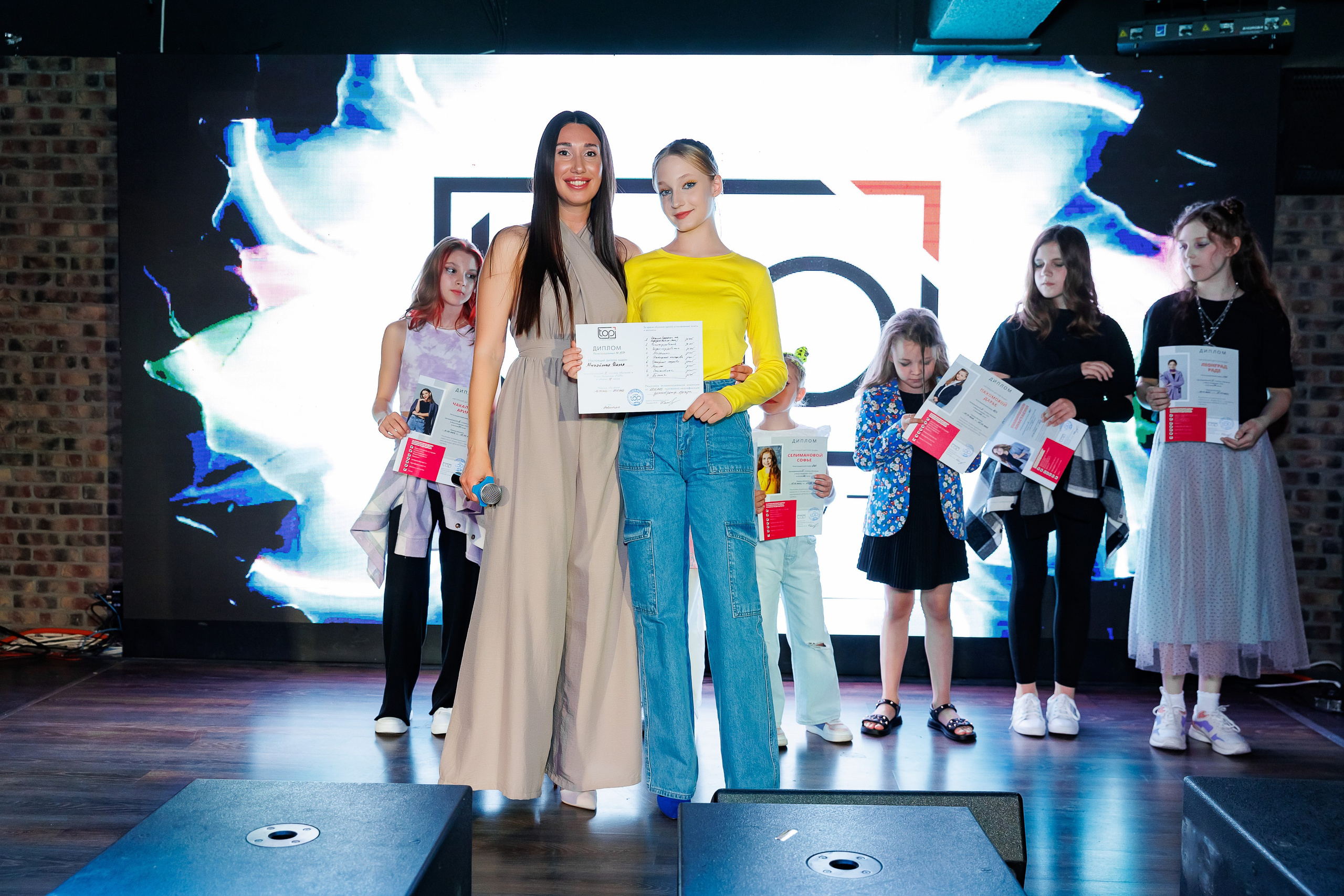 Выпускной модельной школы Top.nsk. Фотограф Новосибирск — Наталья Гресь