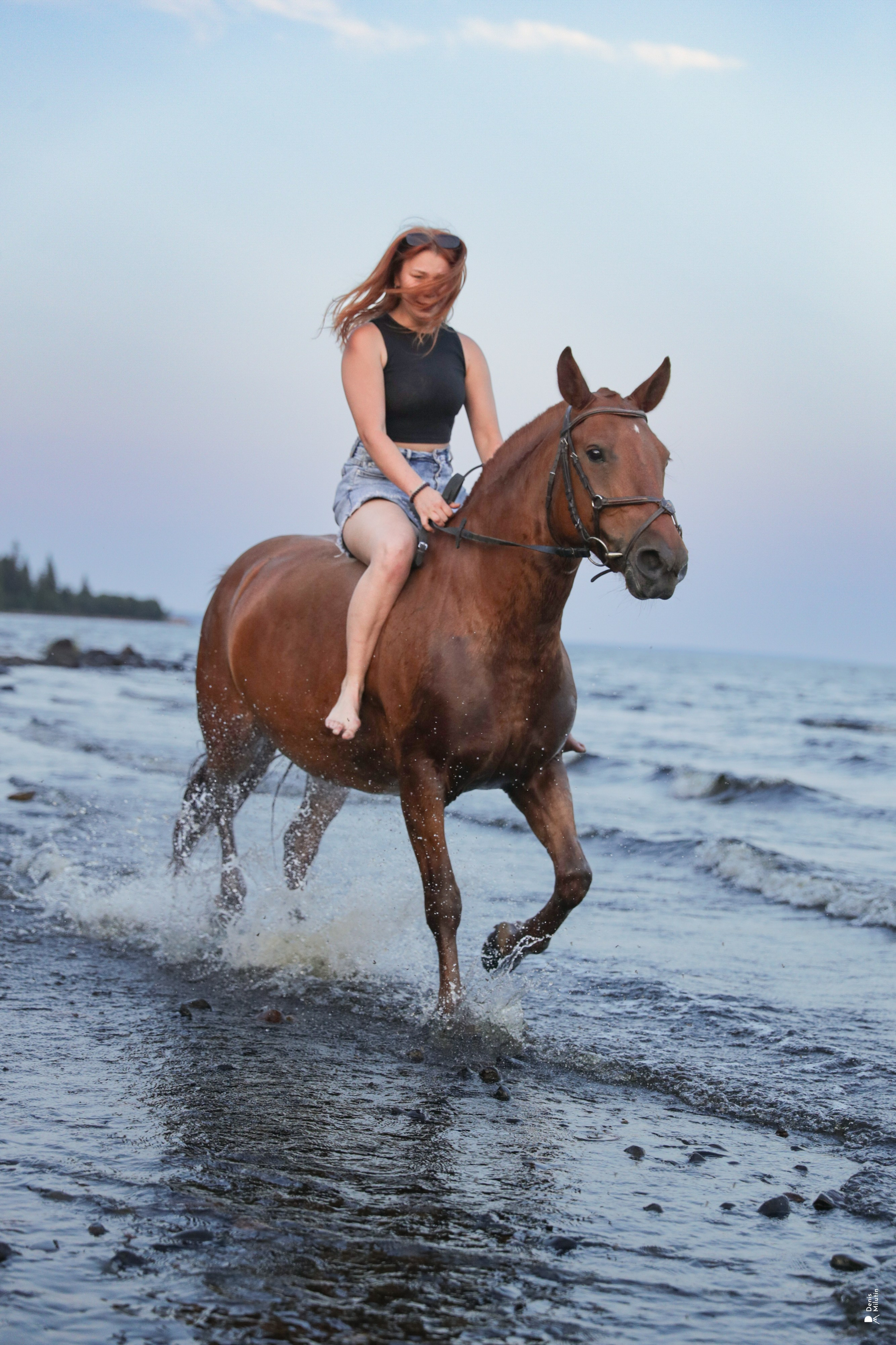 Фото с лошадьми. Портретный фотограф Денис Милютин