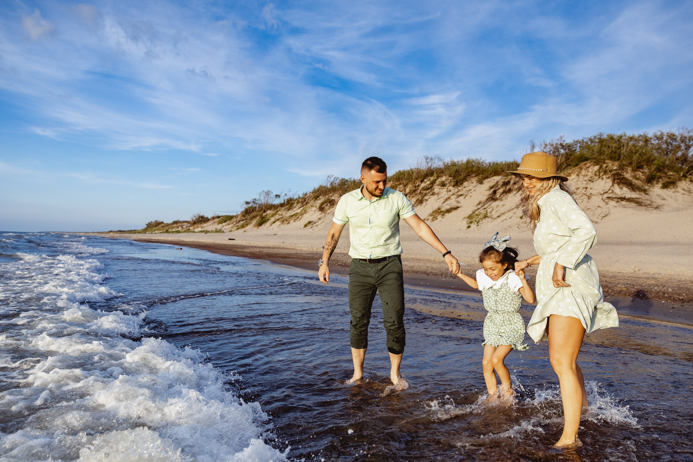 Дима, Настя и Ева. Свадебный и семейный фотограф в Калининграде Грибачев Владимир