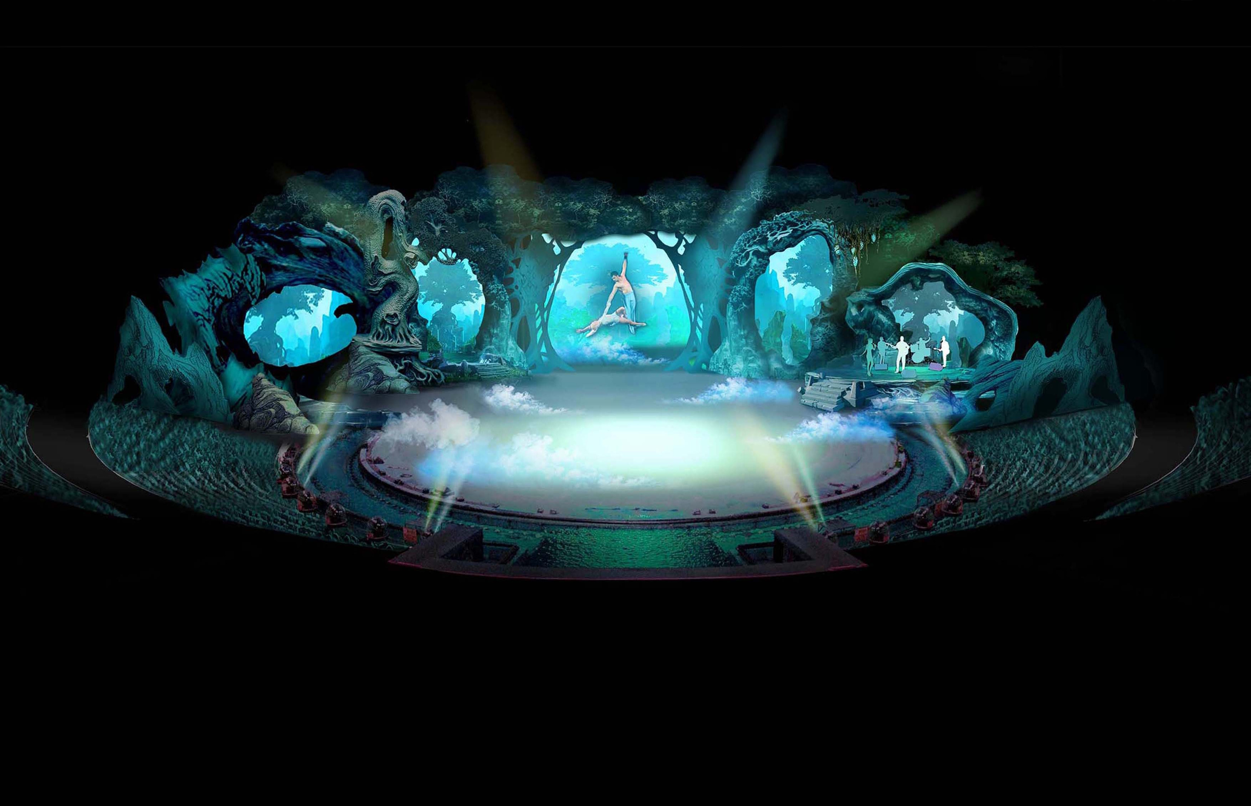 STAGE DESIGN. Munina Dina. Set design portfolio