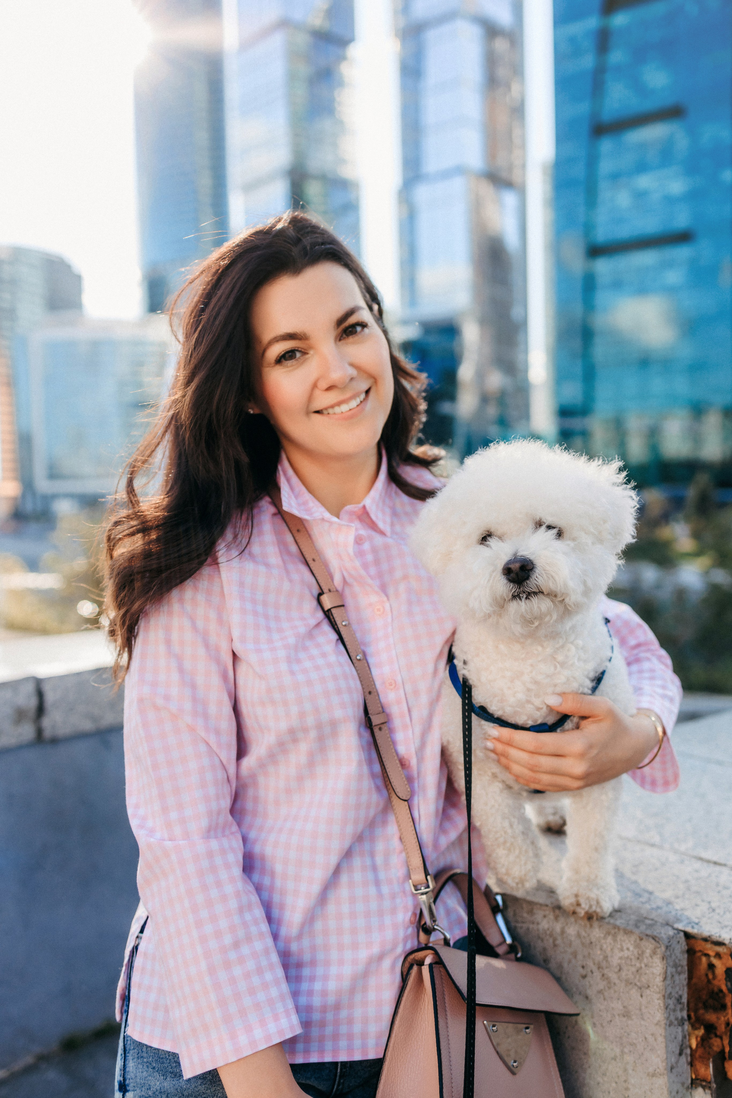 Марина, Данил и Бруно. Фотограф-анималист Елена Радченко, Москва