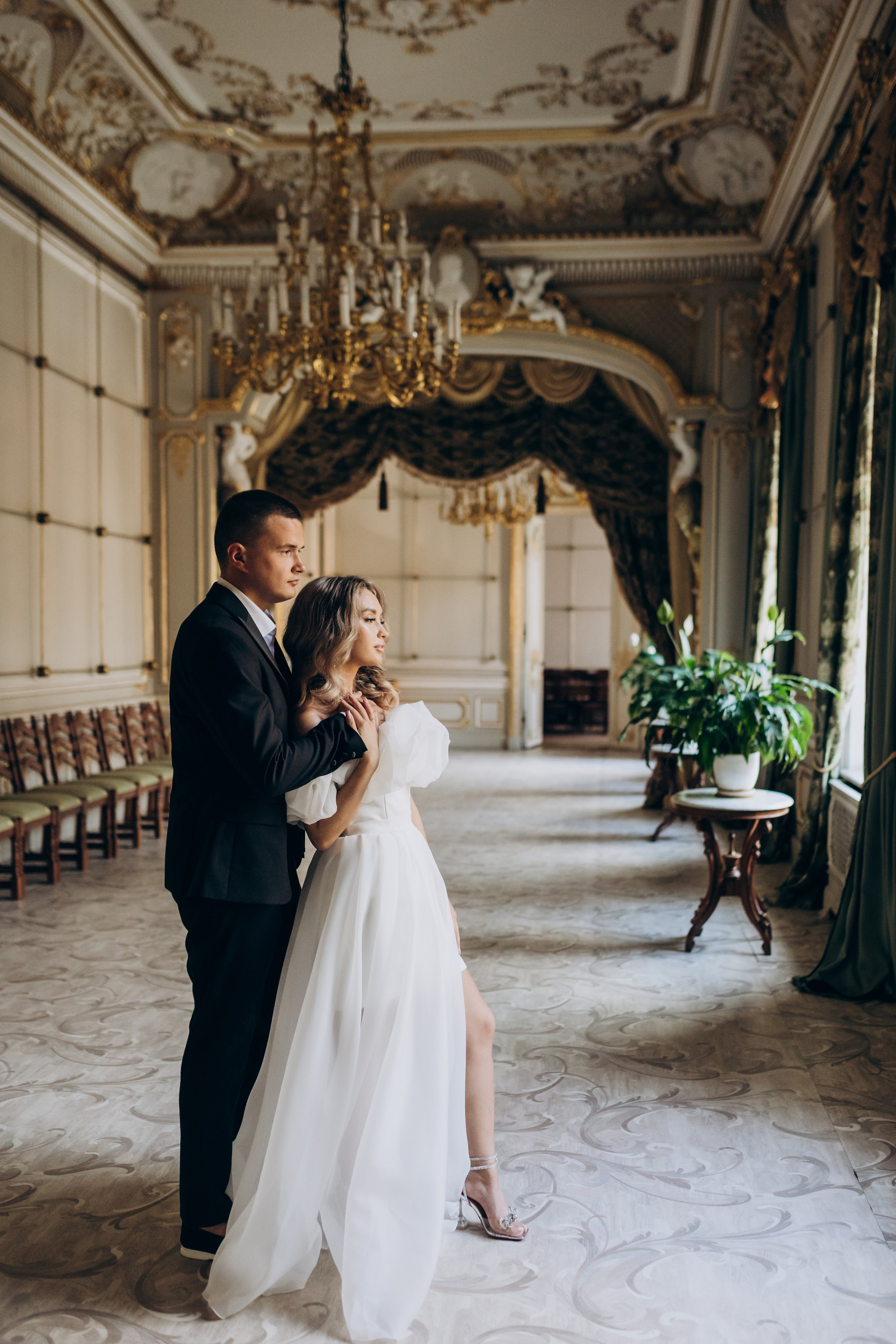 Дмитрий и Ангелина. Дом архитектора. Свадебный и love story фотограф в Санкт-Петербурге