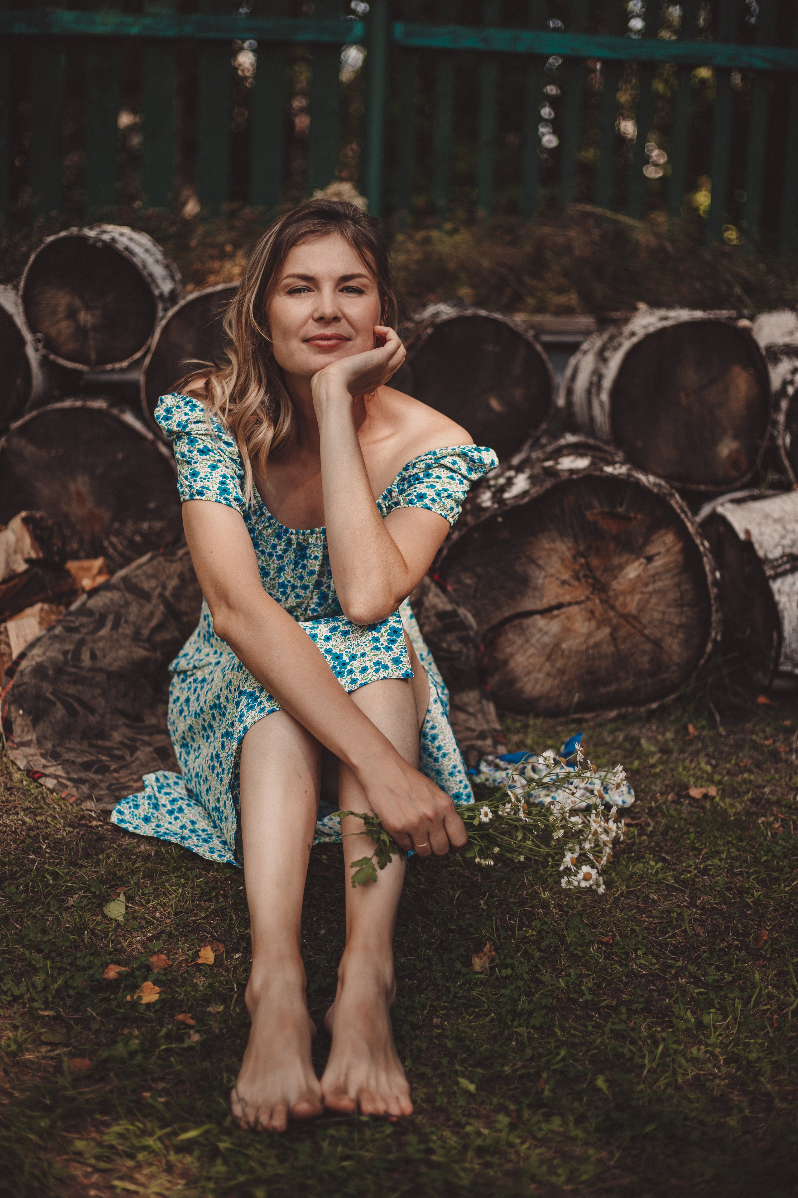 Семейная фотосессия - Люба и Платон: дачное детство. Семейный и женский фотограф Кемерово Мария Степ