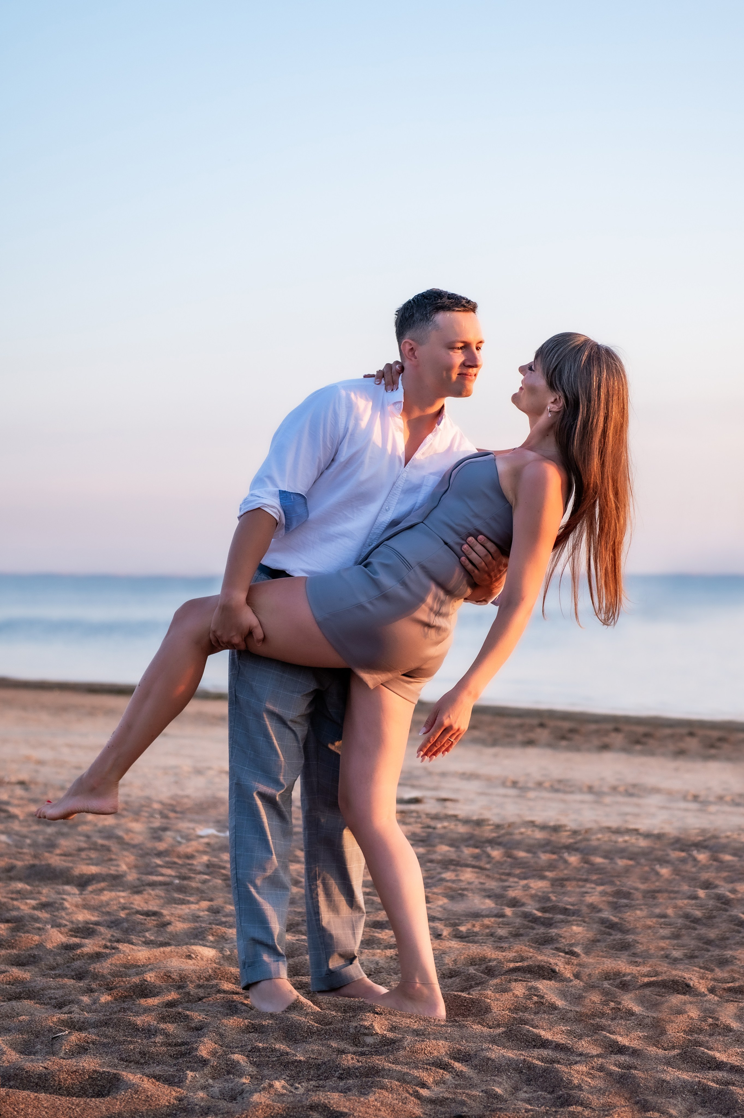 Семейная съемка на пляже. Свадебный и семейный фотограф в Санкт-Петербурге — Мария Черепанова